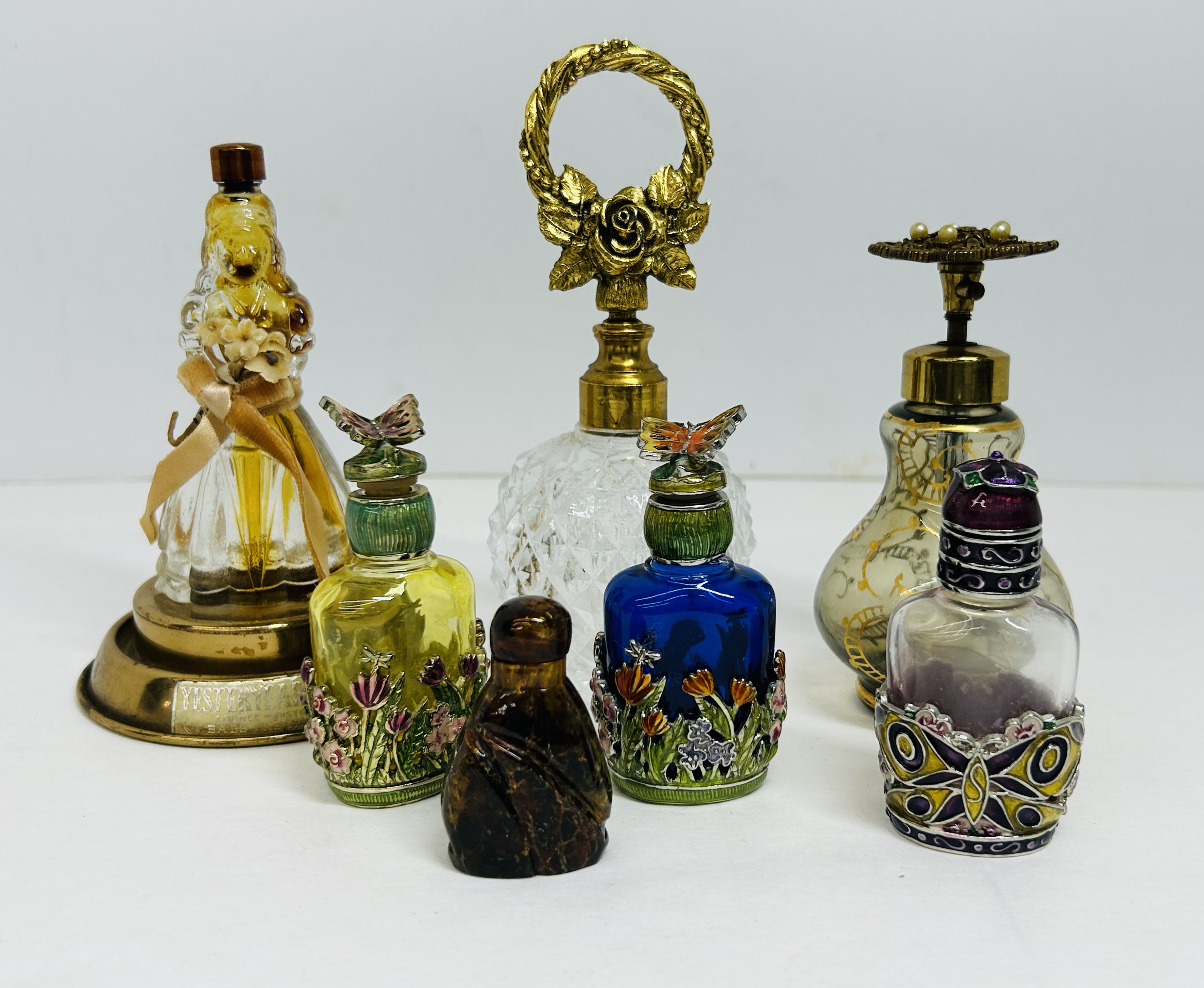 MONET AND BABS CREATIONS PERFUME BOTTLES