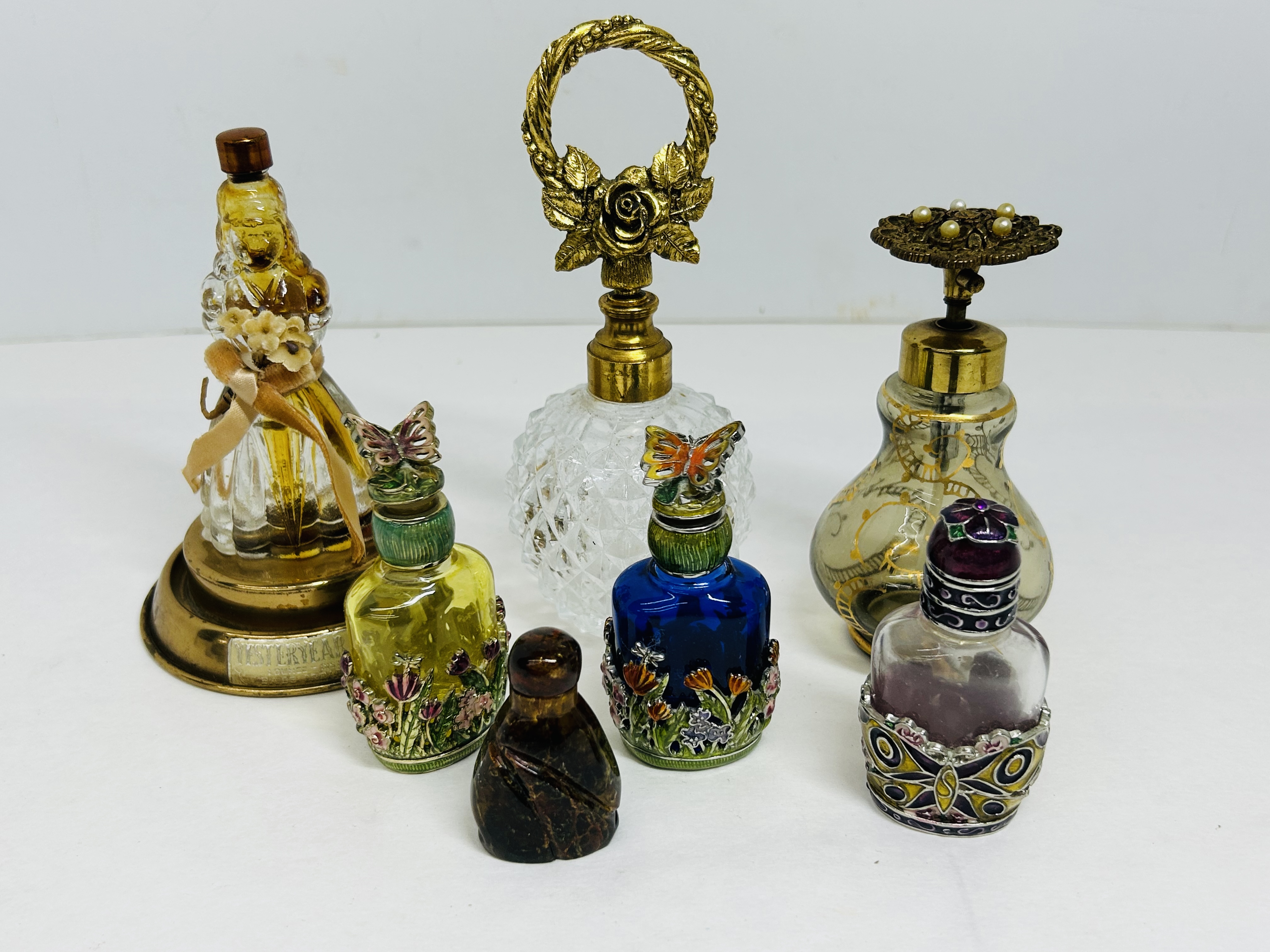 MONET AND BABS CREATIONS PERFUME BOTTLES
