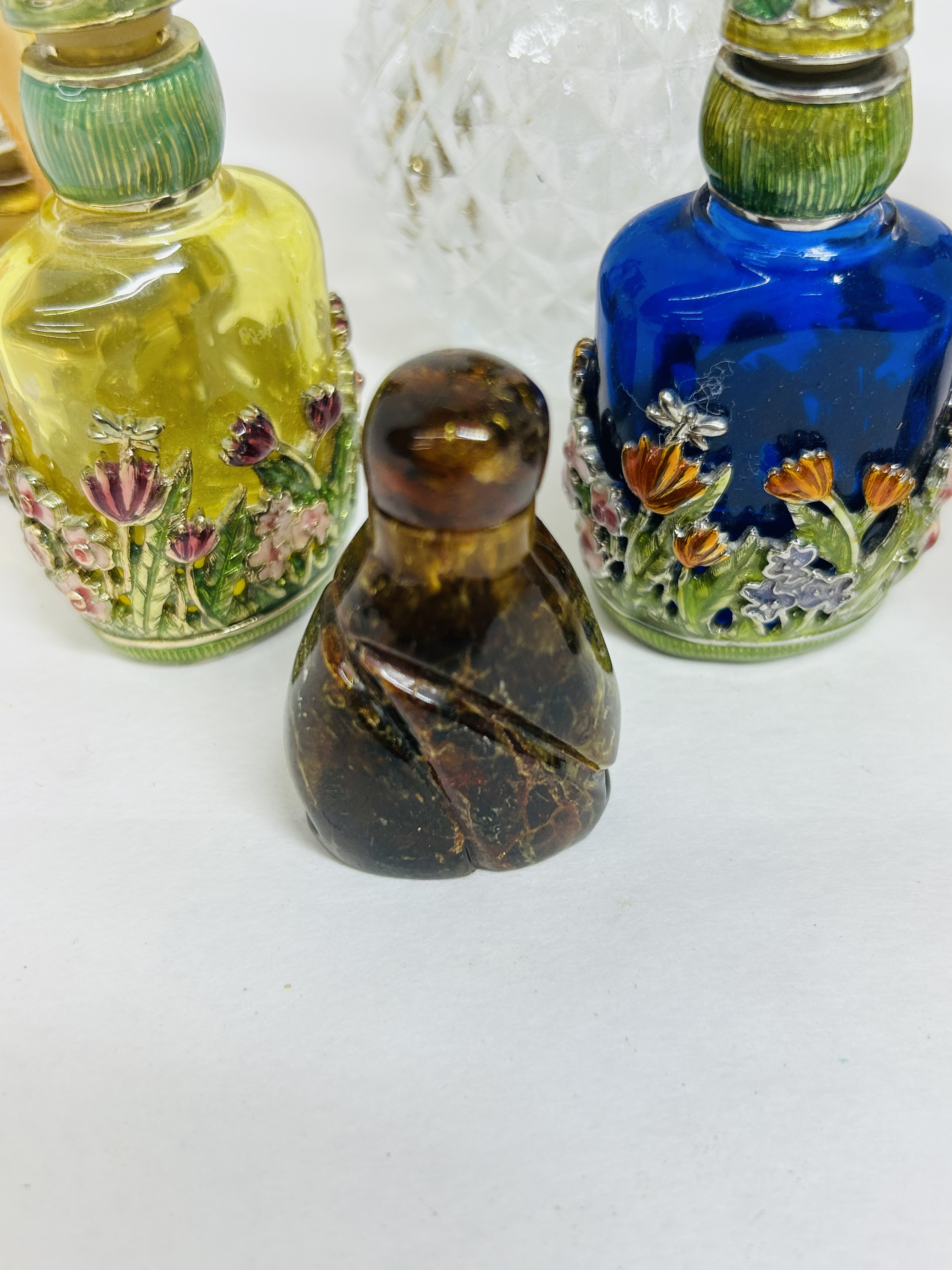 MONET AND BABS CREATIONS PERFUME BOTTLES