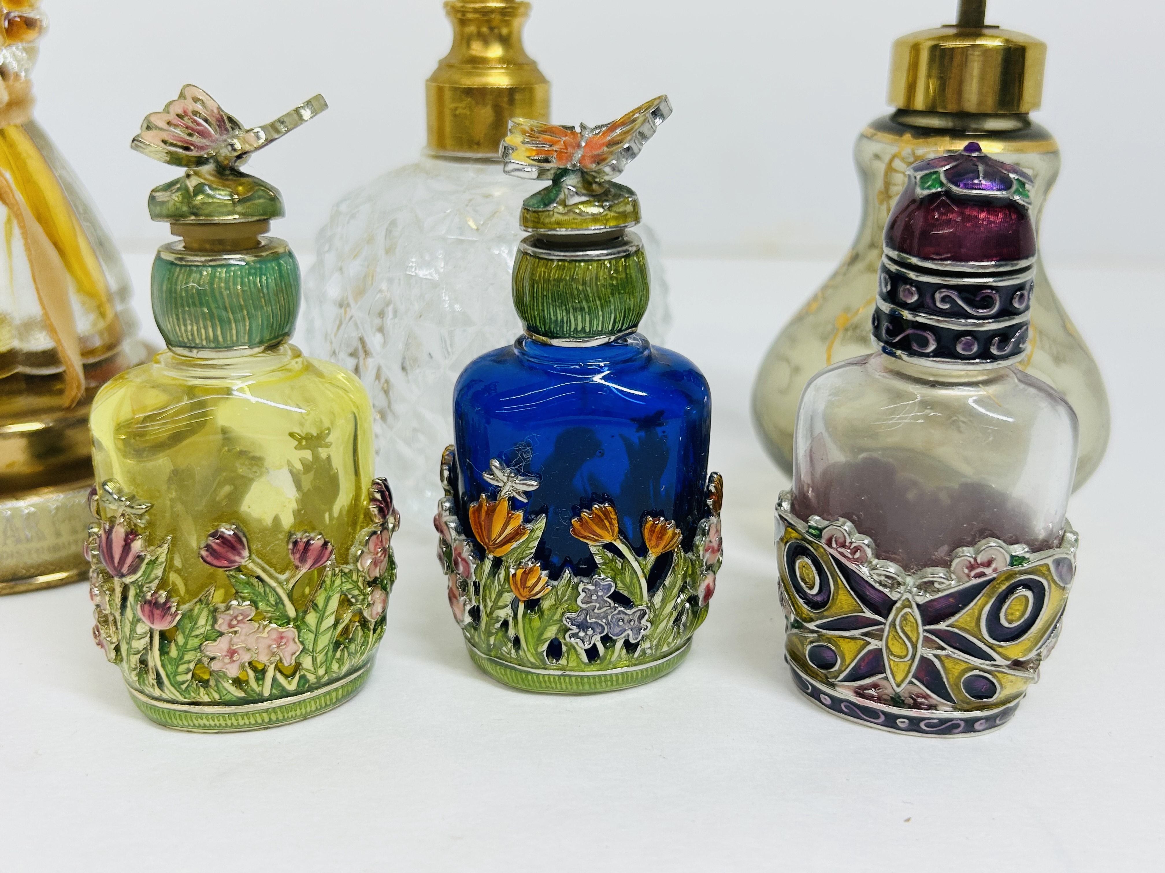 MONET AND BABS CREATIONS PERFUME BOTTLES