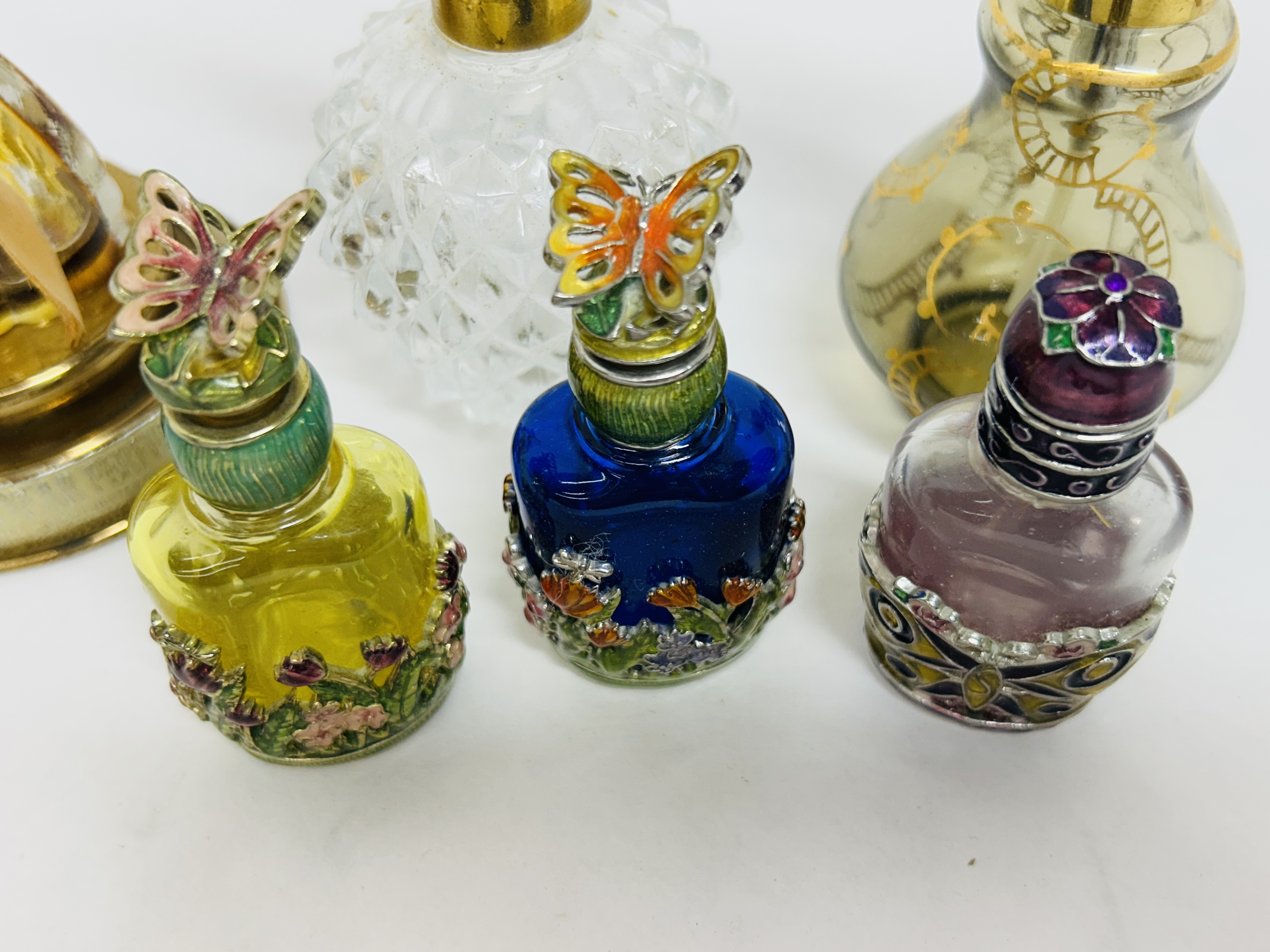 MONET AND BABS CREATIONS PERFUME BOTTLES