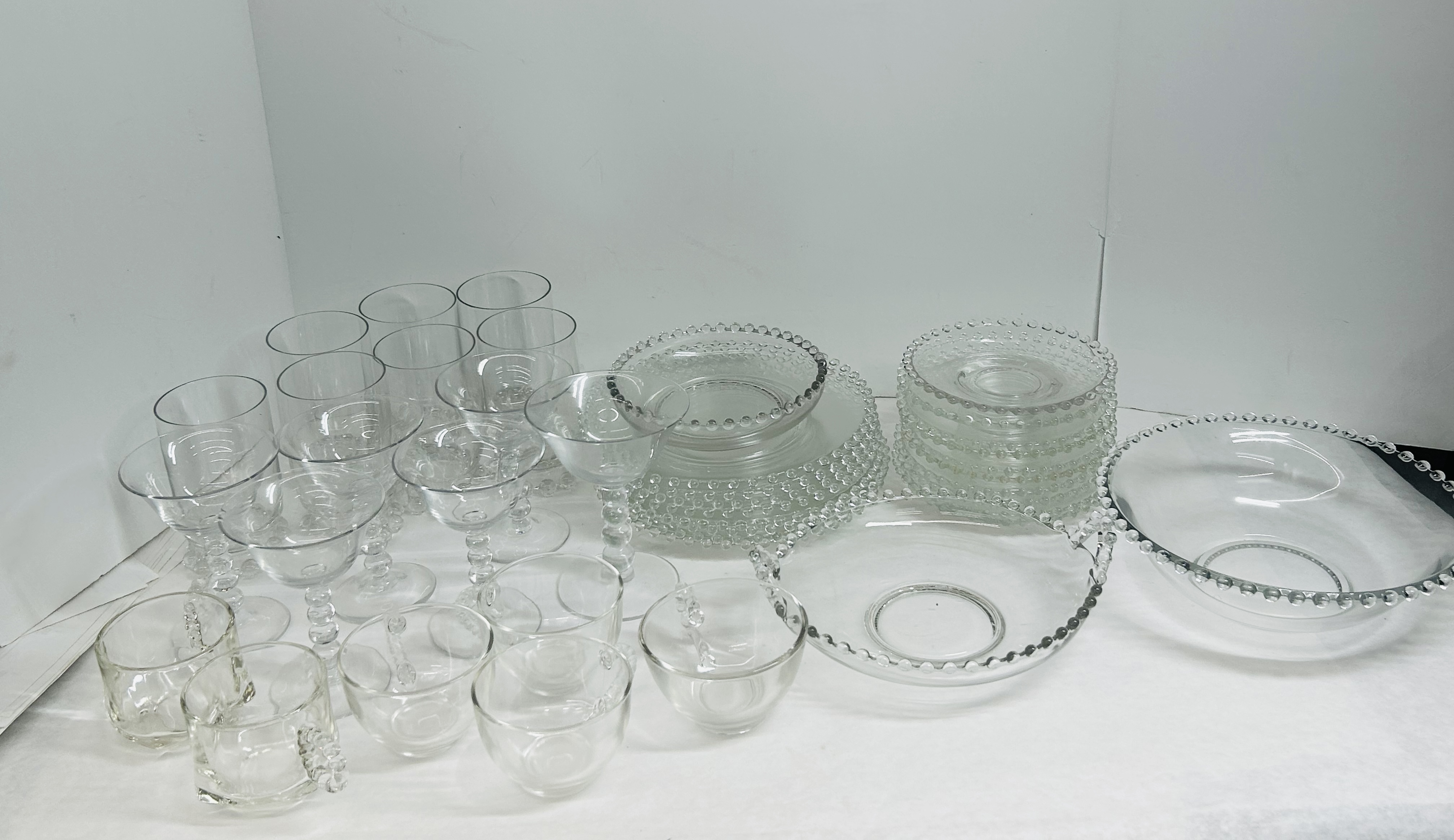 IMPERIAL GLASS CANDLEWICK COLLECTION, CIRCA 1940