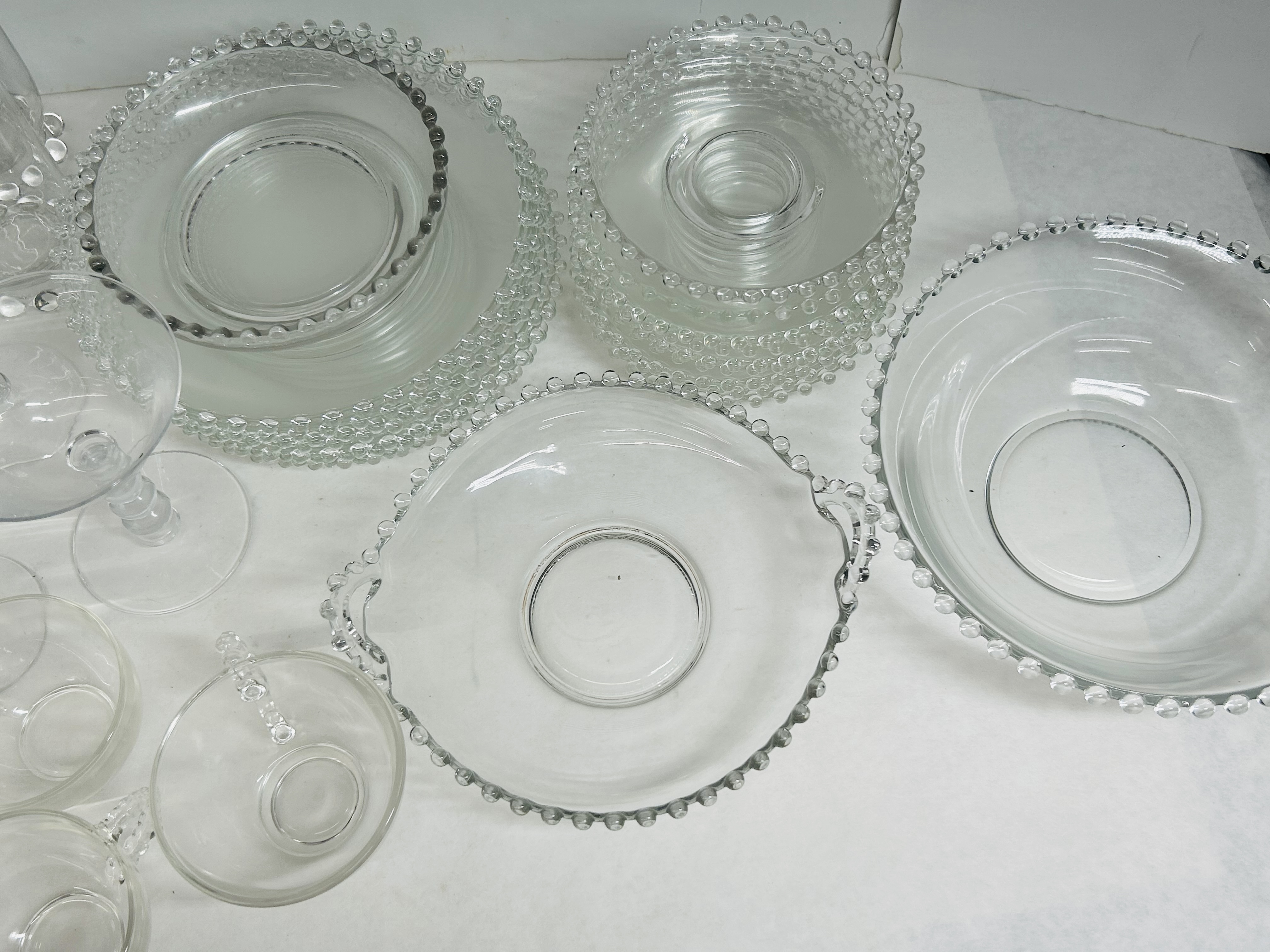 IMPERIAL GLASS CANDLEWICK COLLECTION, CIRCA 1940