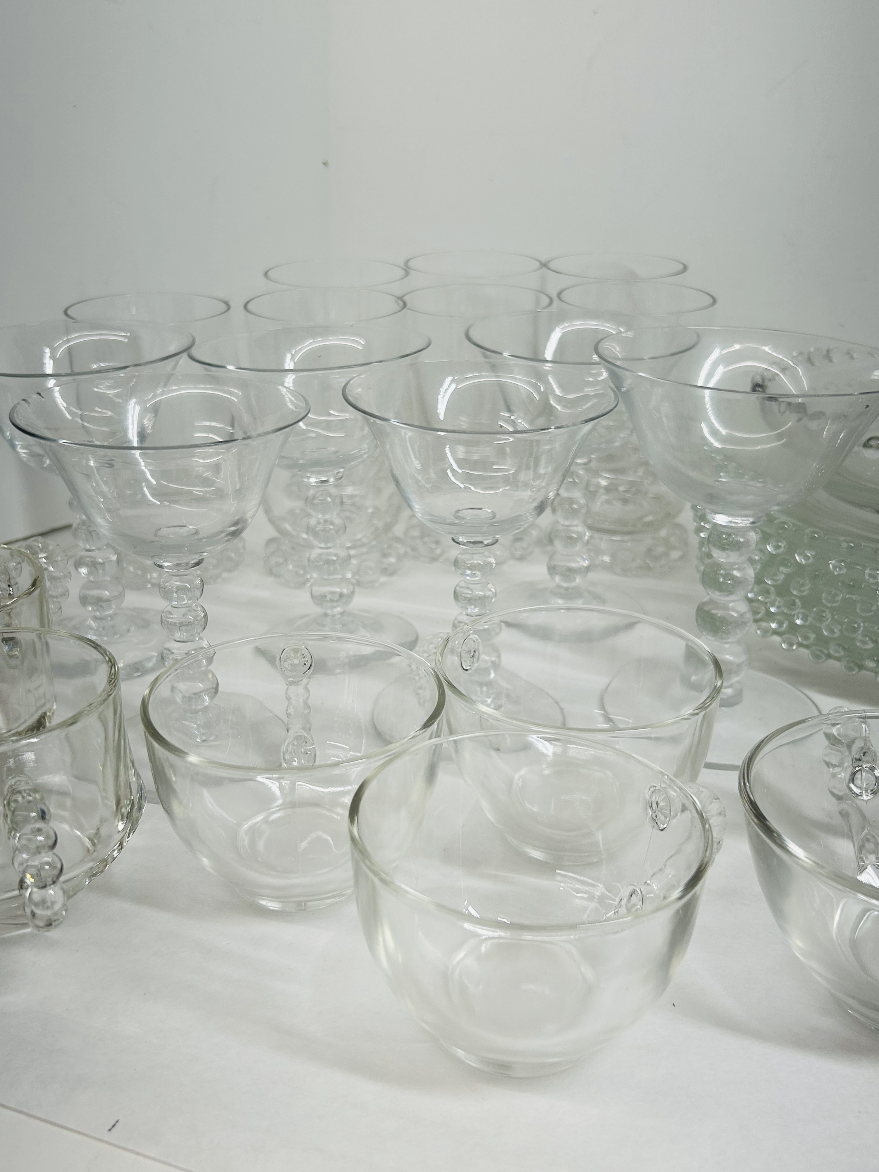 IMPERIAL GLASS CANDLEWICK COLLECTION, CIRCA 1940