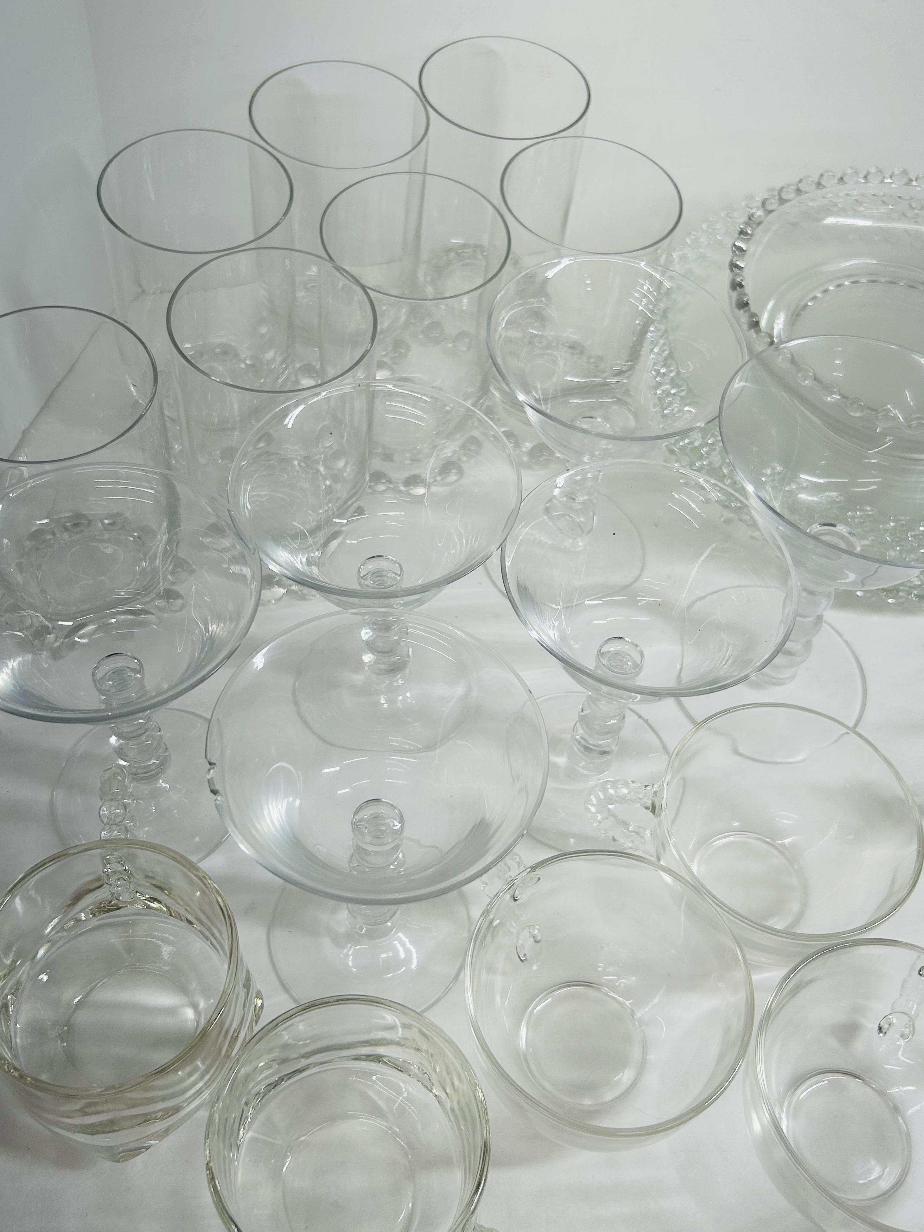 IMPERIAL GLASS CANDLEWICK COLLECTION, CIRCA 1940