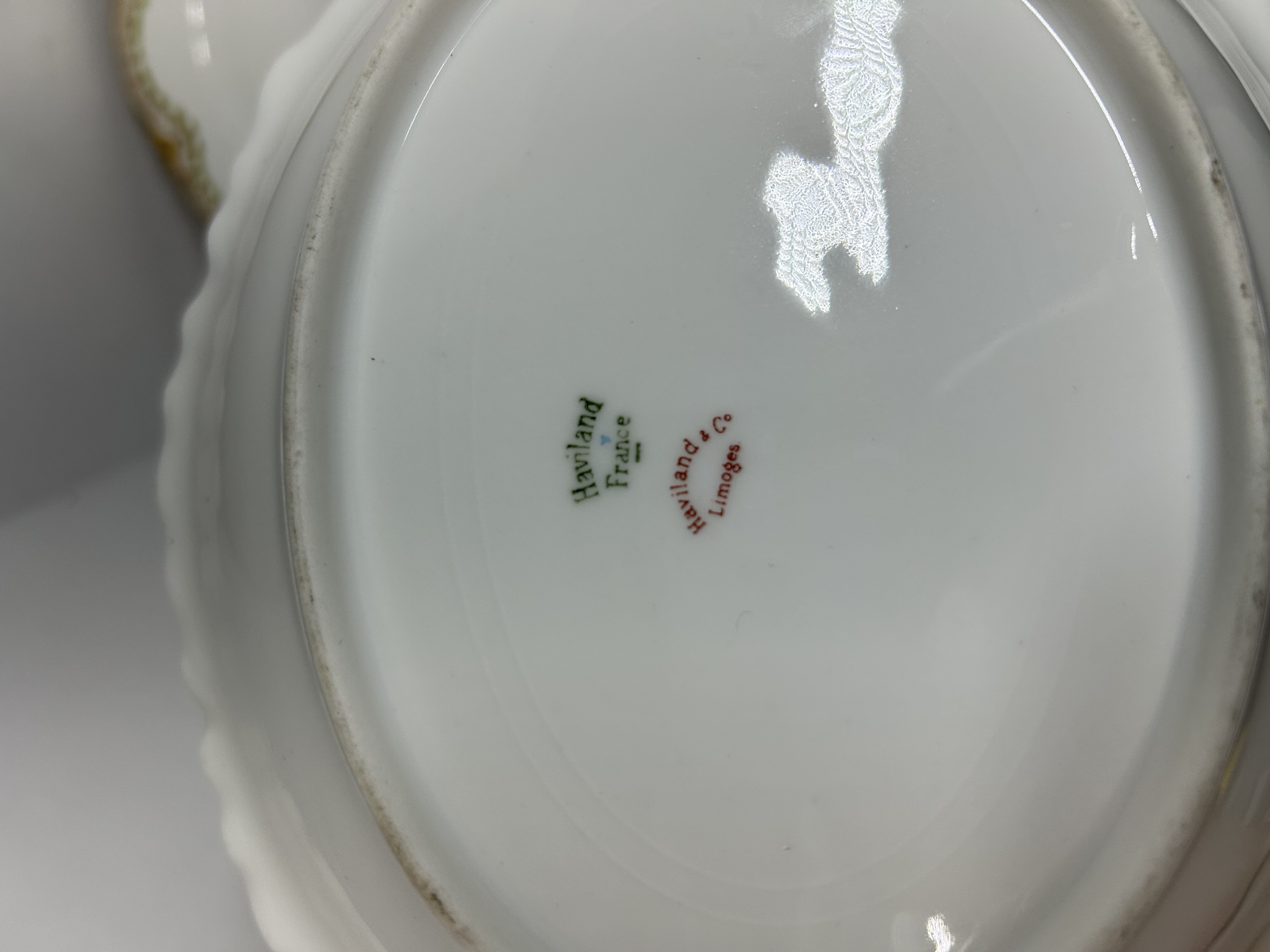 HAVILAND CLOVER LEAF PORCELAIN SERVICE