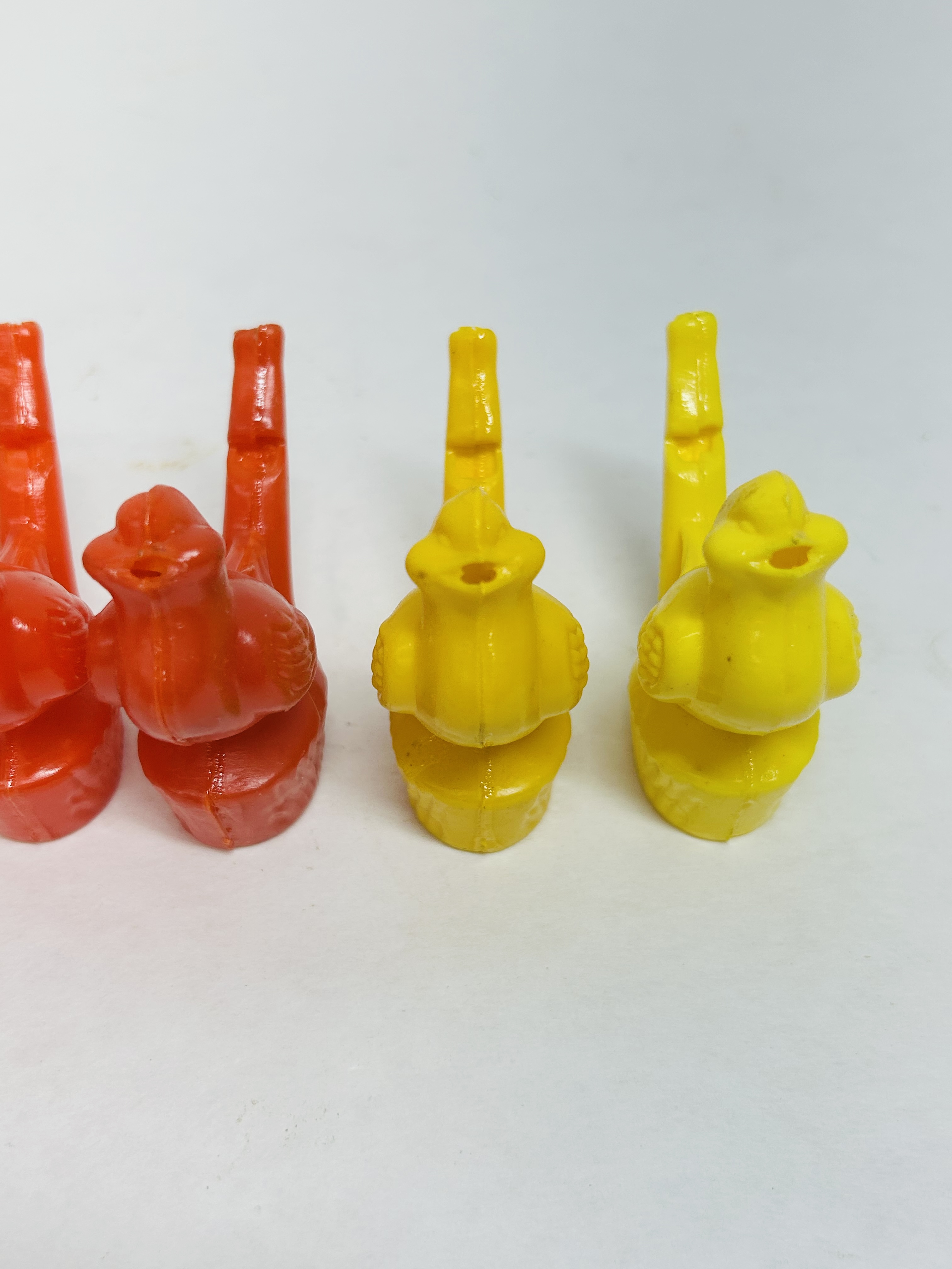 VINTAGE BIRD WATER WHISTLES SET