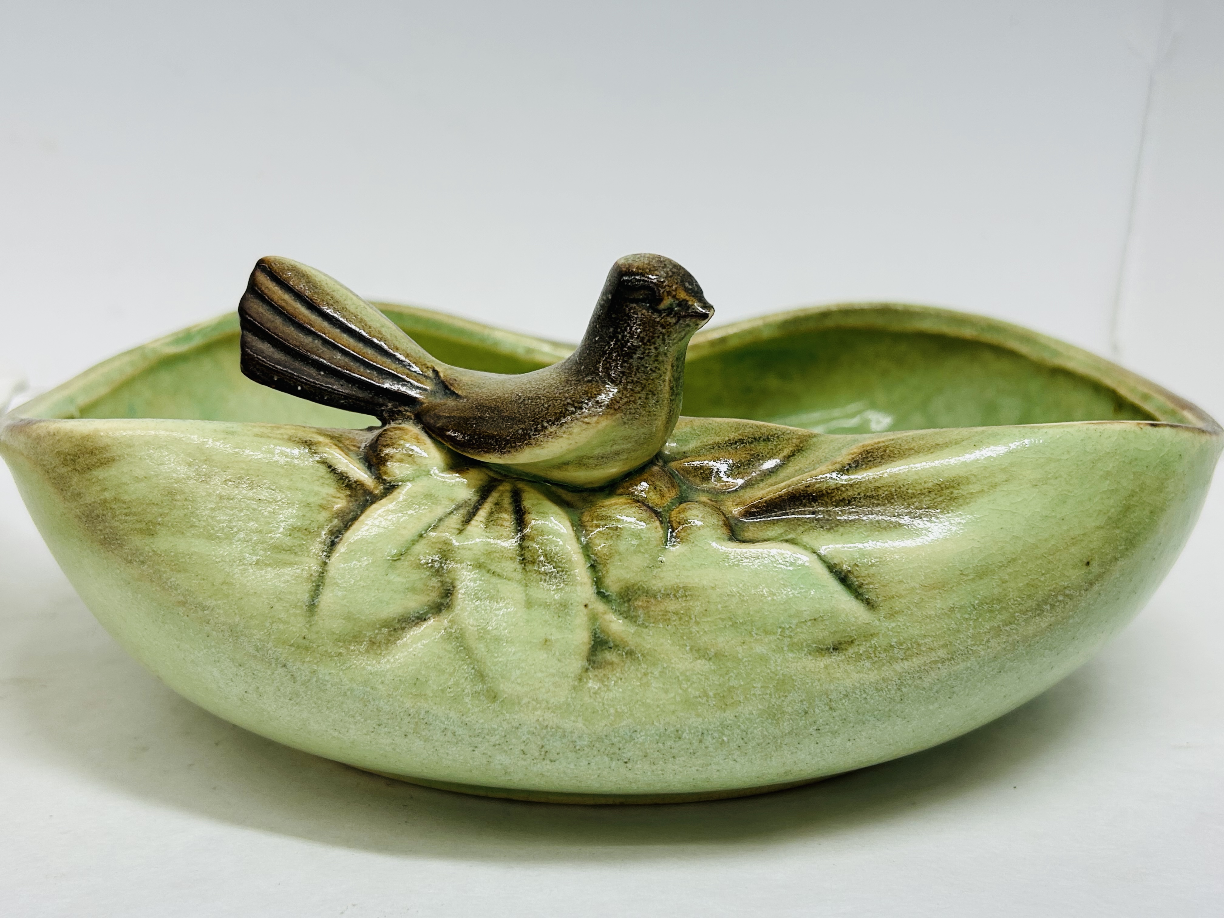 MCCOY CERAMIC BOWL AND PLANTER, C. 1970