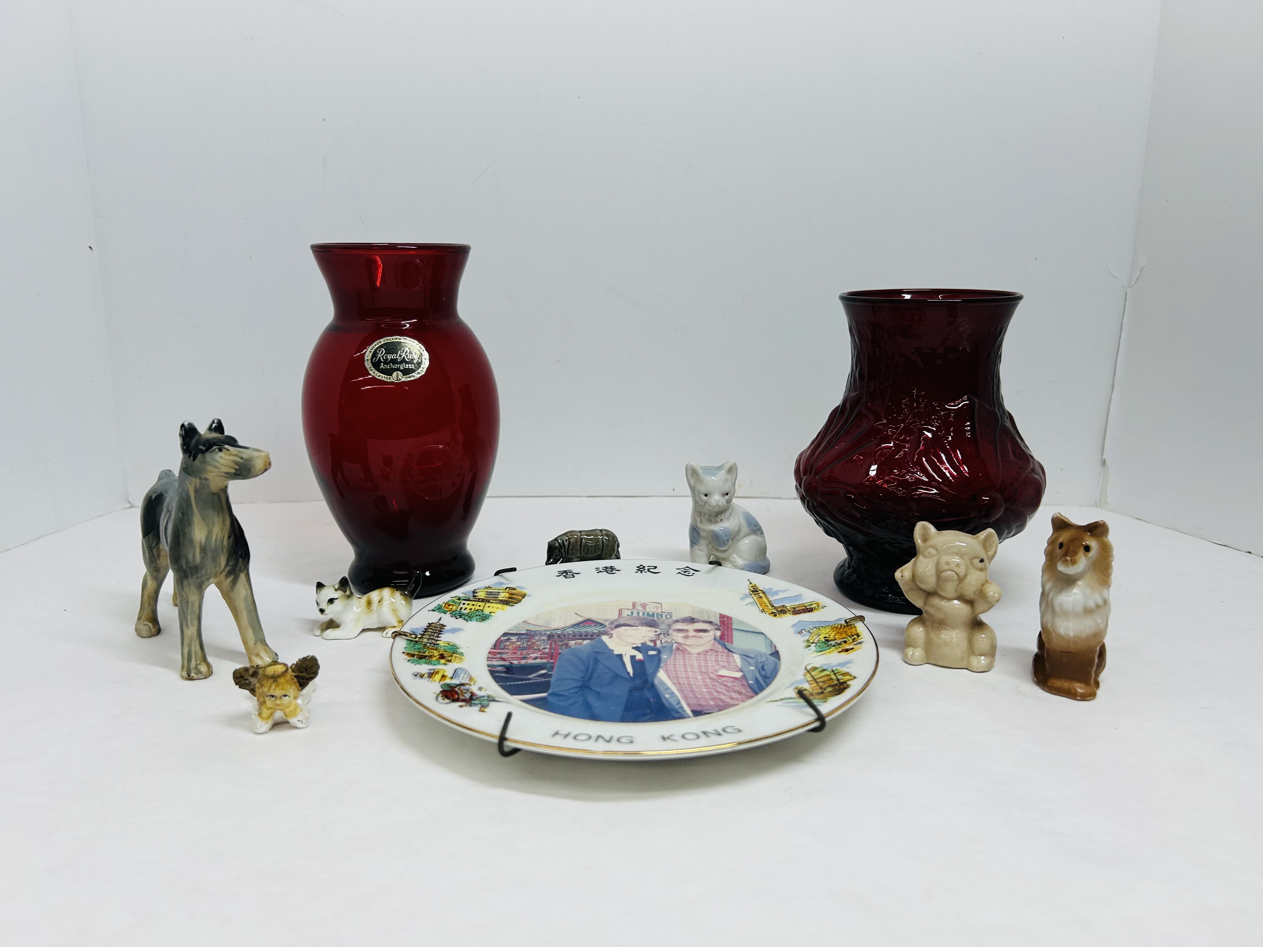 ANCHOR HOCKING GLASS CERAMIC VINTAGE