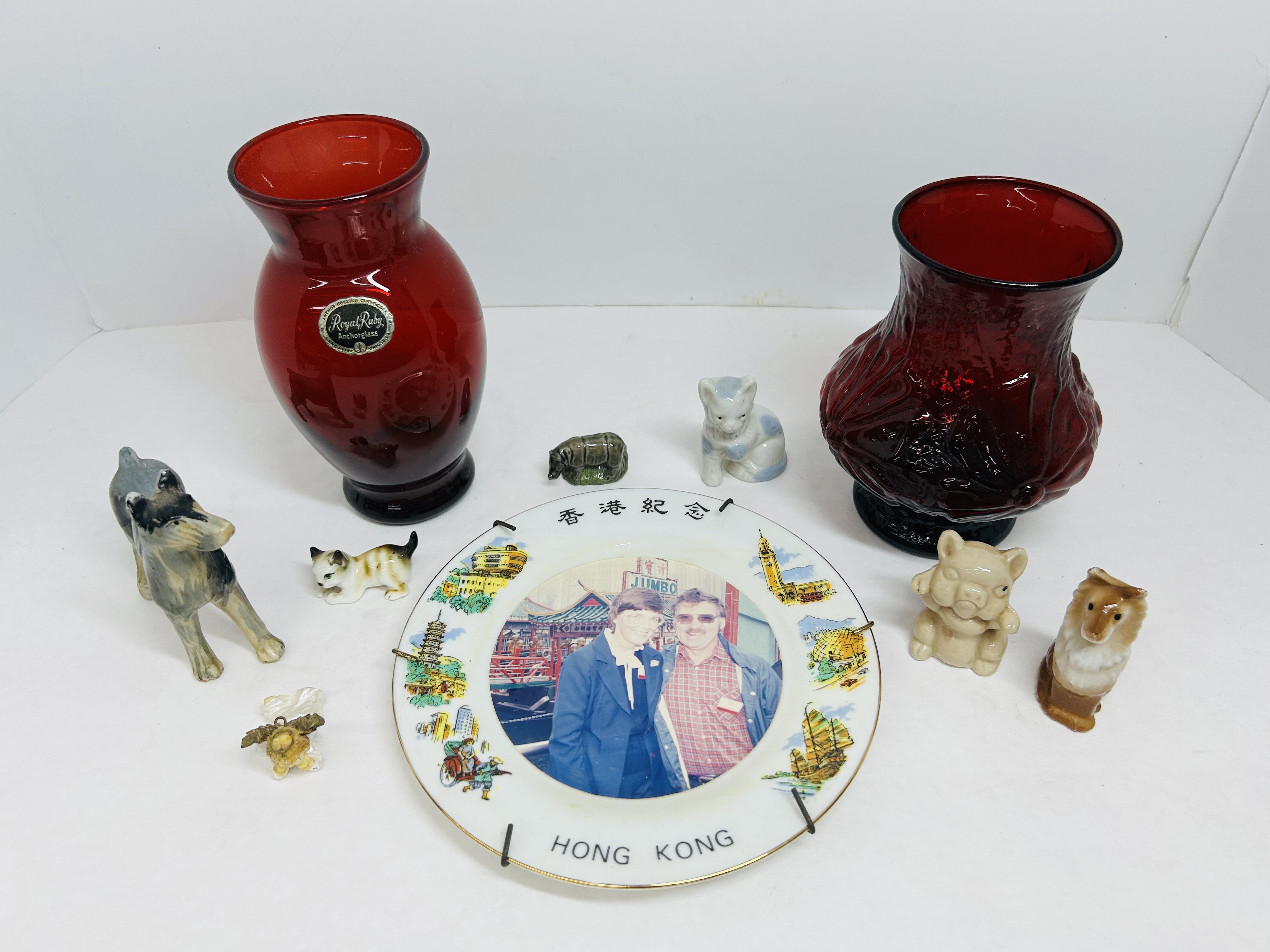 ANCHOR HOCKING GLASS CERAMIC VINTAGE