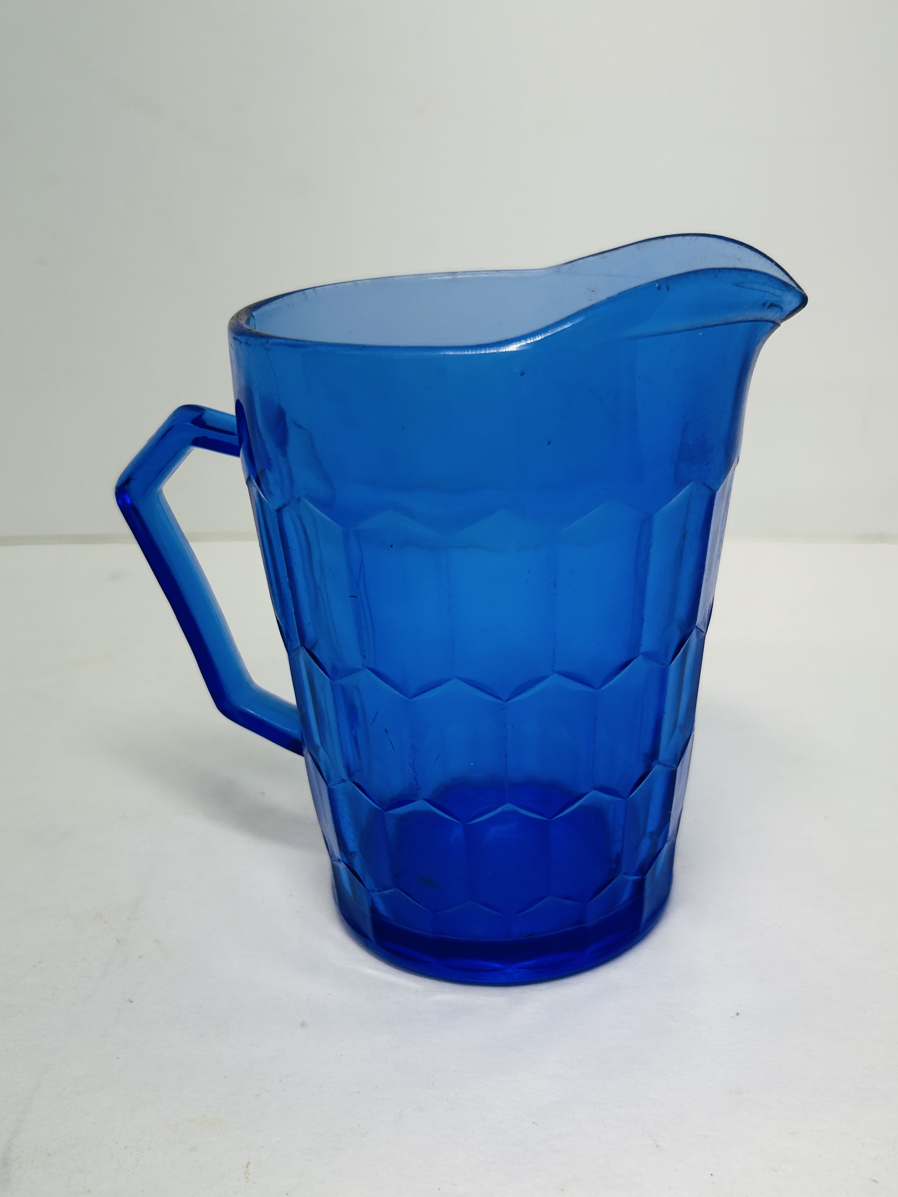 HAZEL-ATLAS COBALT GLASS SET, 1930S