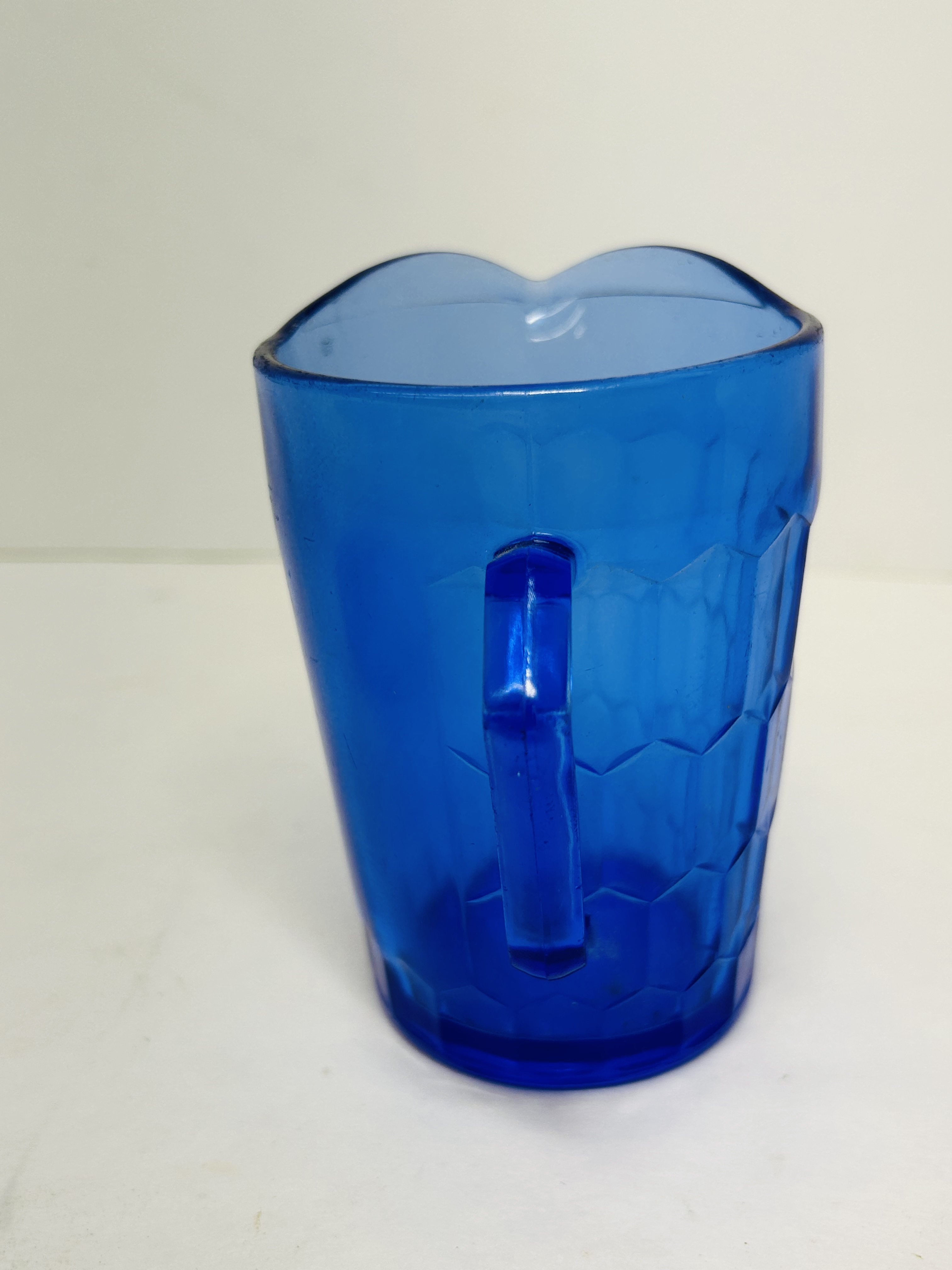 HAZEL-ATLAS COBALT GLASS SET, 1930S