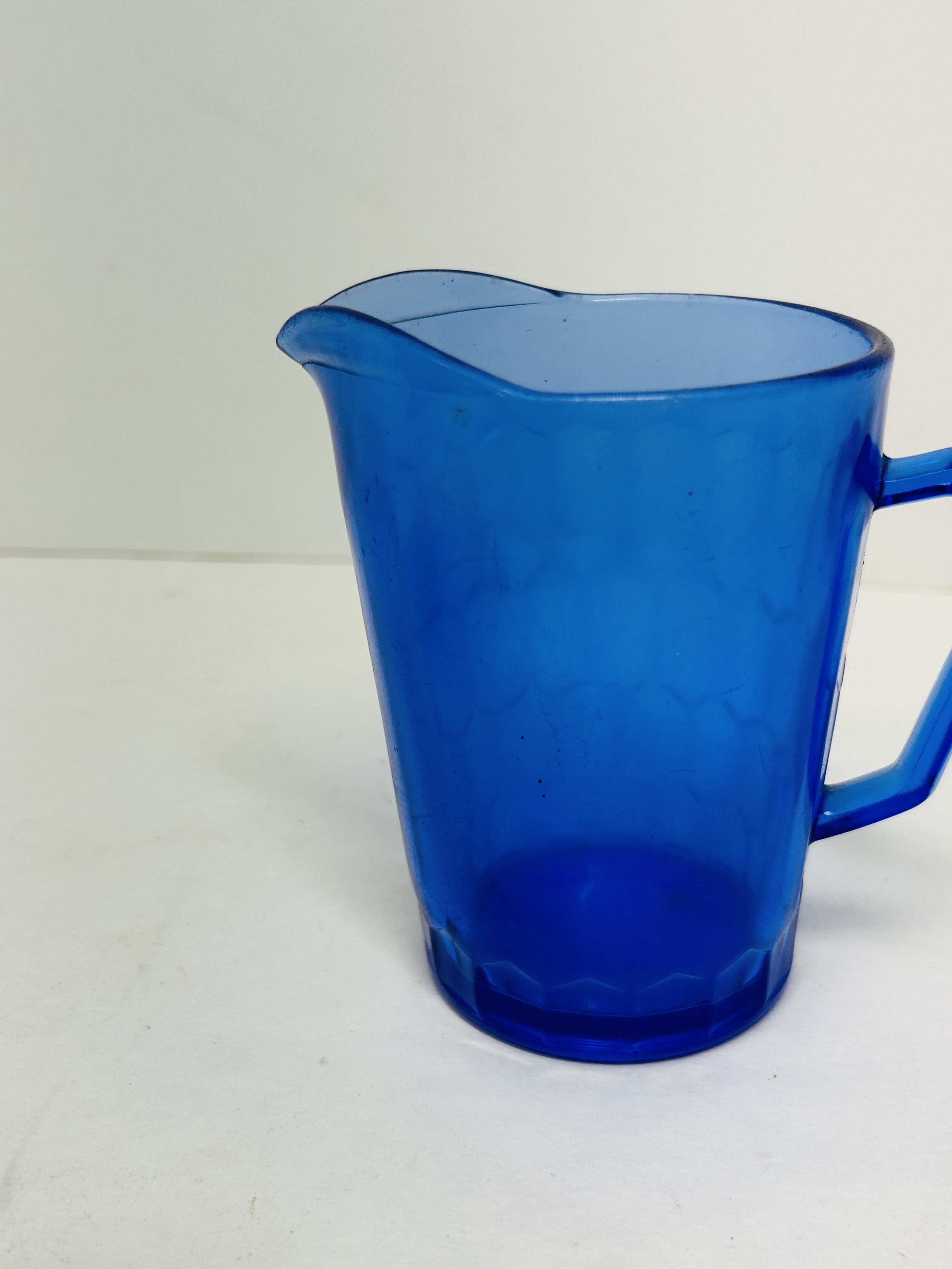 HAZEL-ATLAS COBALT GLASS SET, 1930S
