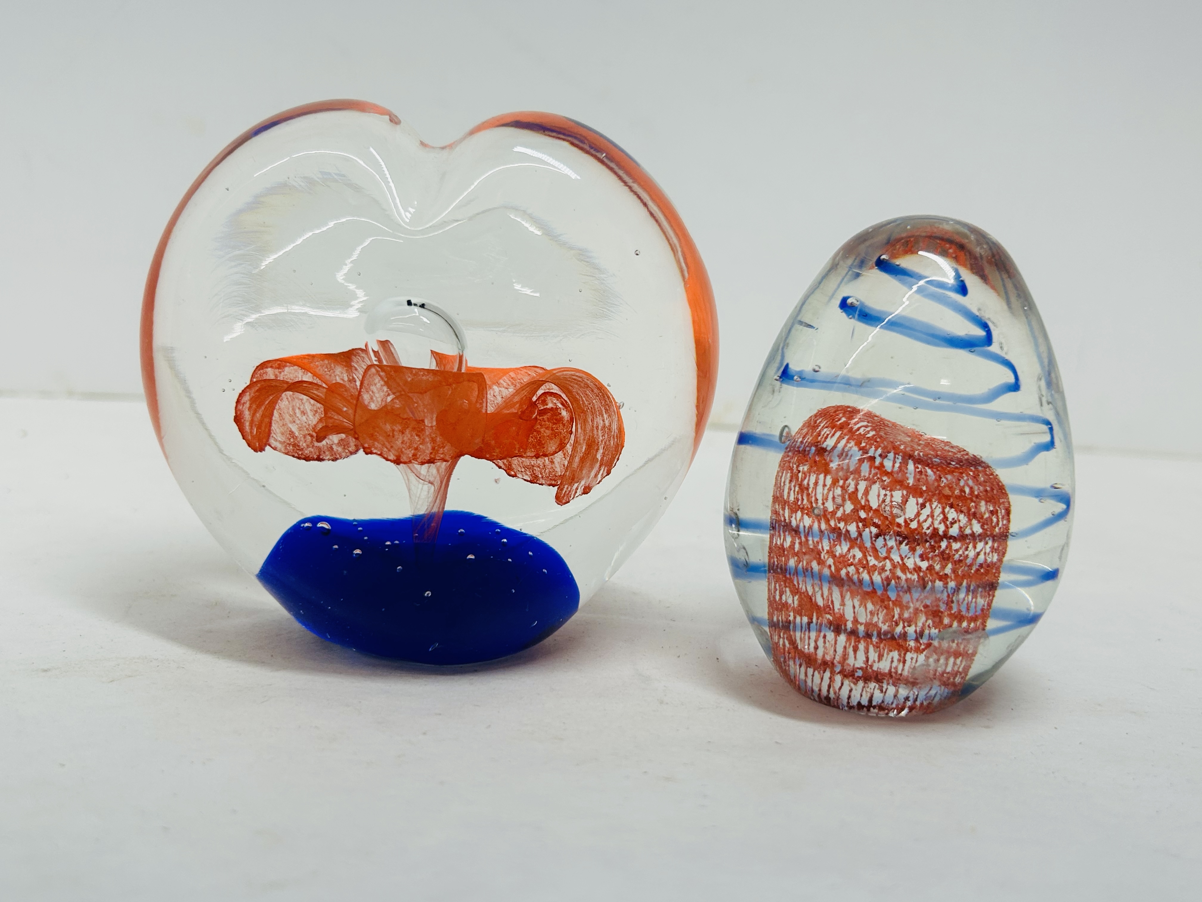 MURANO ART GLASS PAPERWEIGHTS, 20TH CENTURY
