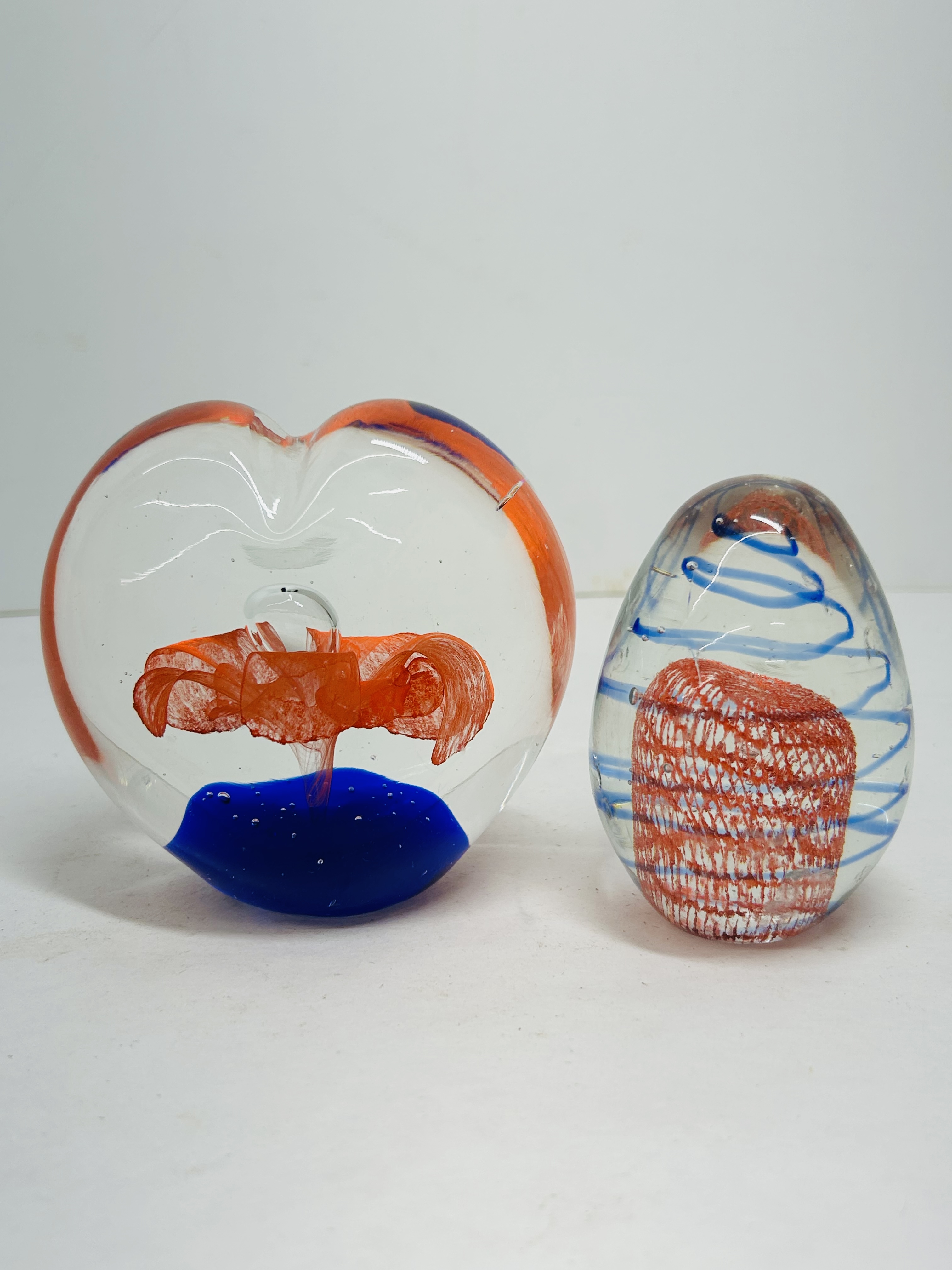 MURANO ART GLASS PAPERWEIGHTS, 20TH CENTURY