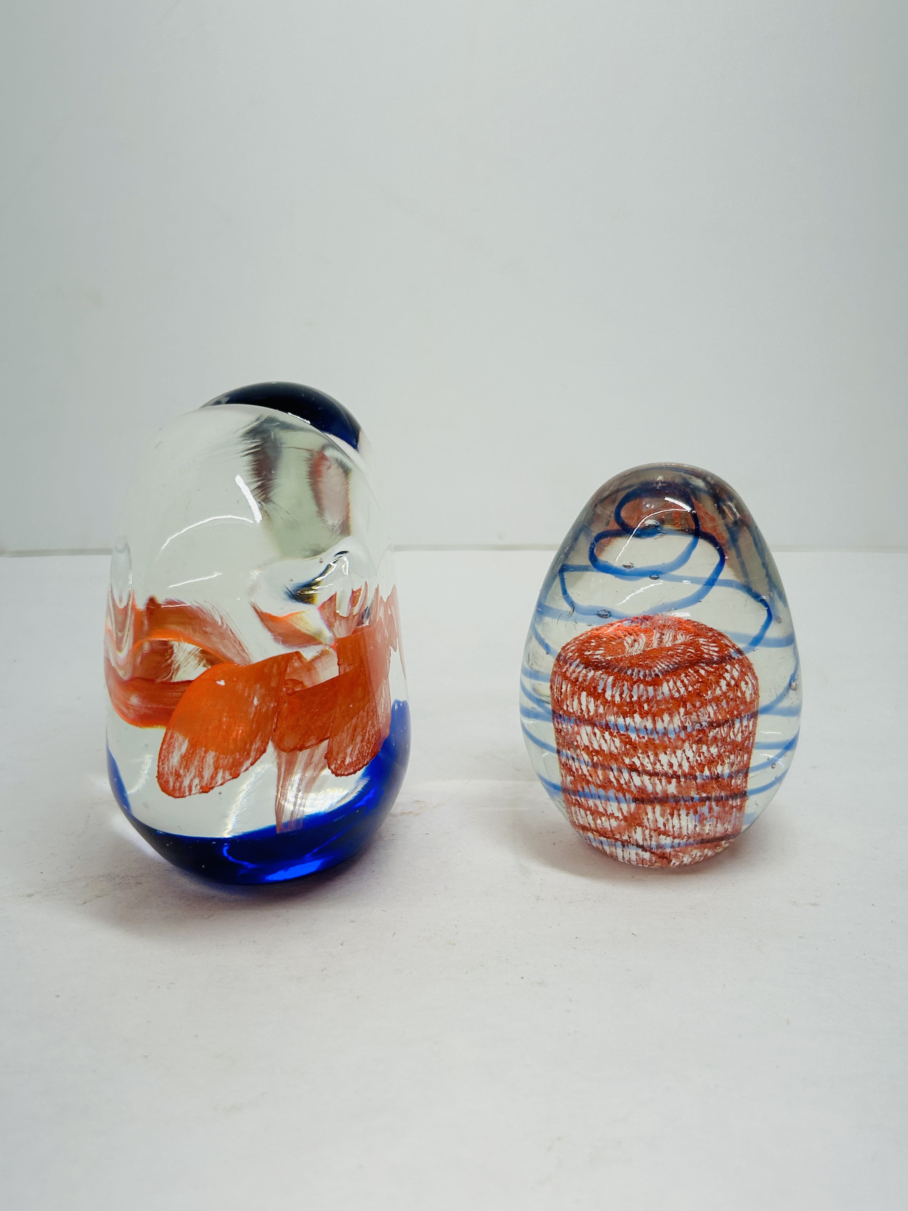 MURANO ART GLASS PAPERWEIGHTS, 20TH CENTURY