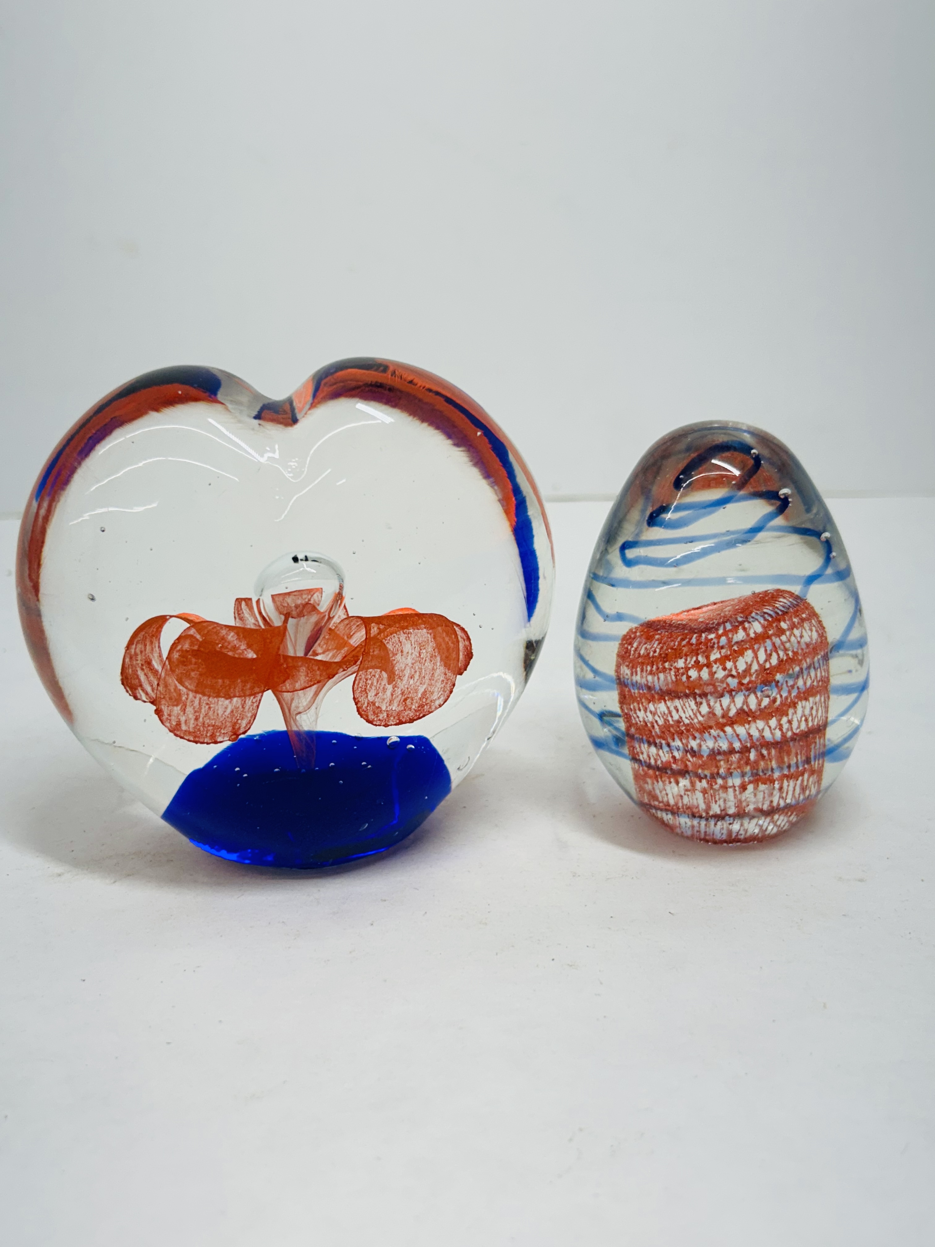 MURANO ART GLASS PAPERWEIGHTS, 20TH CENTURY