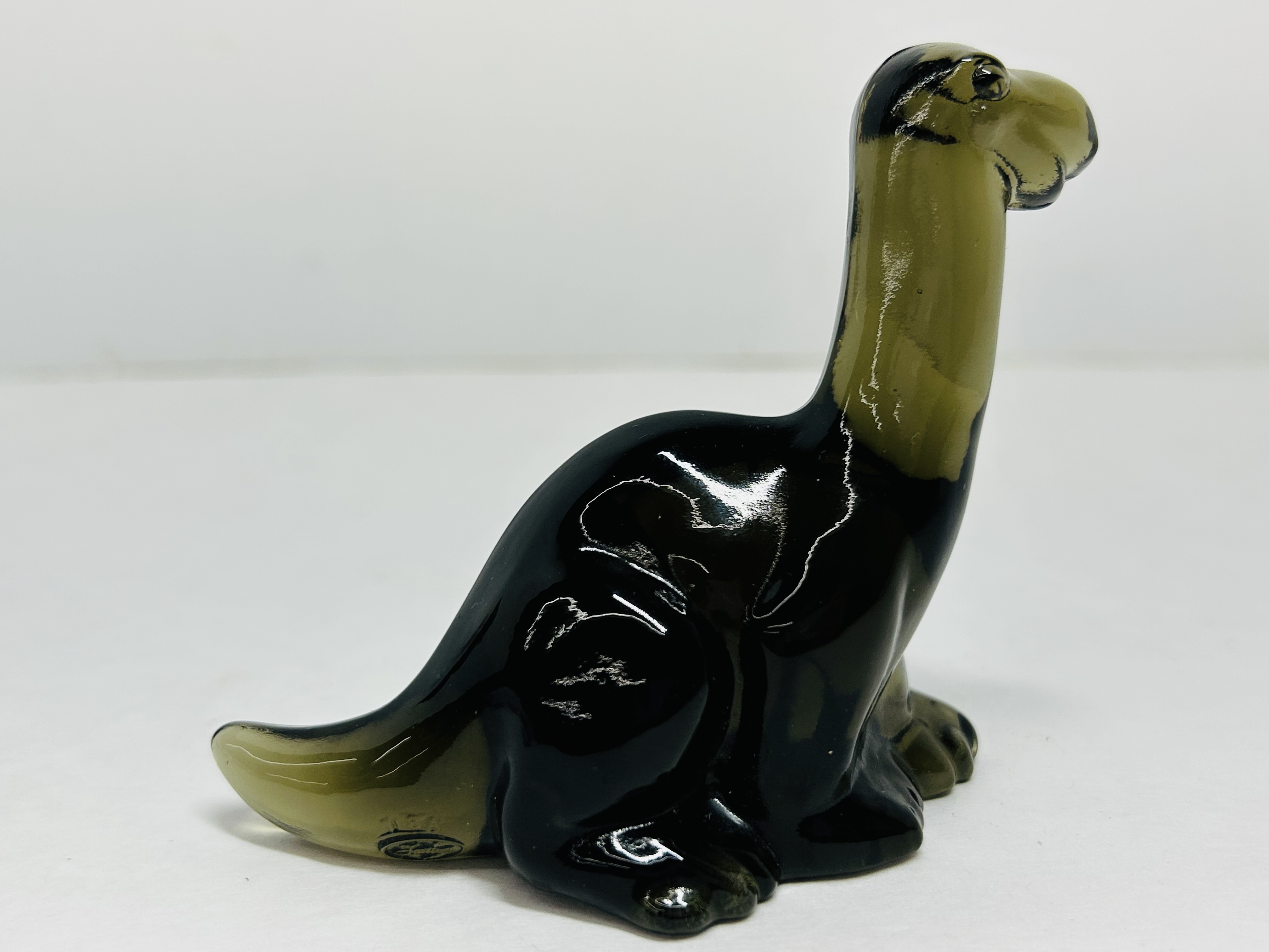 FENTON GLASS DINOSAUR FIGURINE