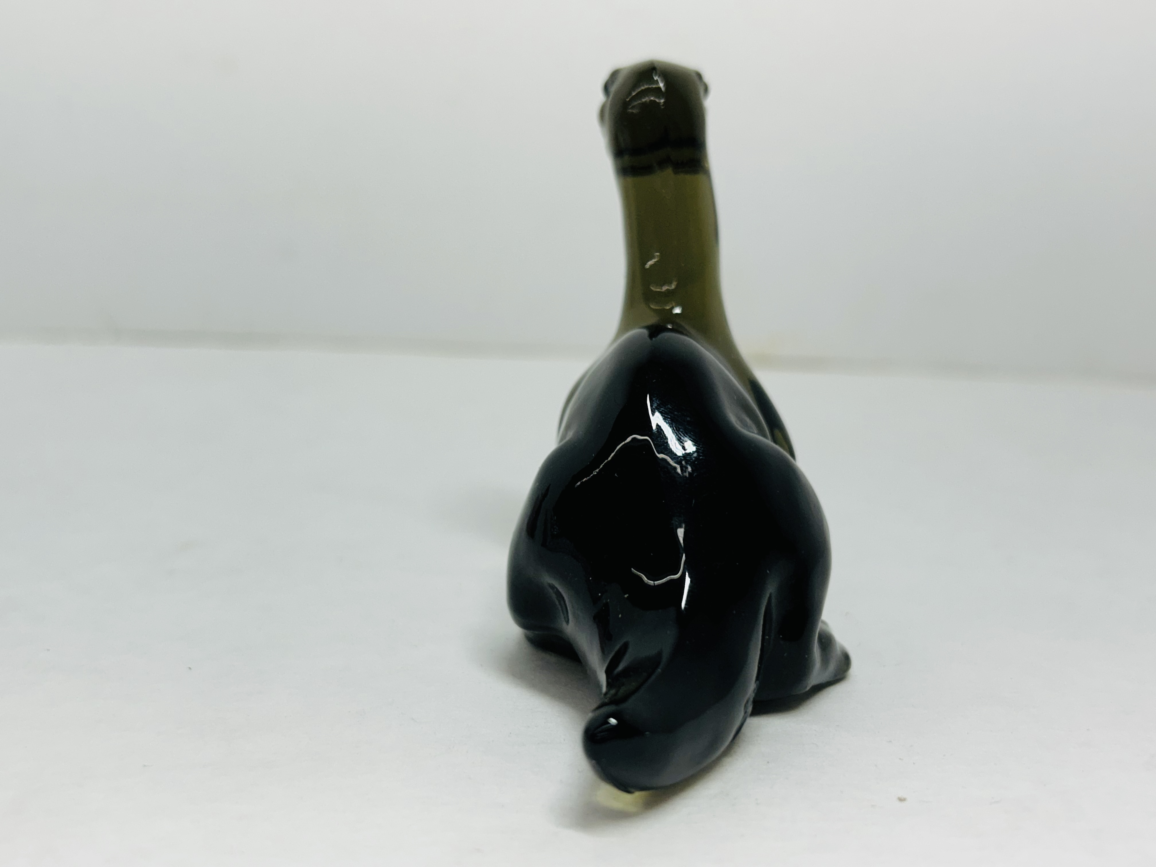 FENTON GLASS DINOSAUR FIGURINE