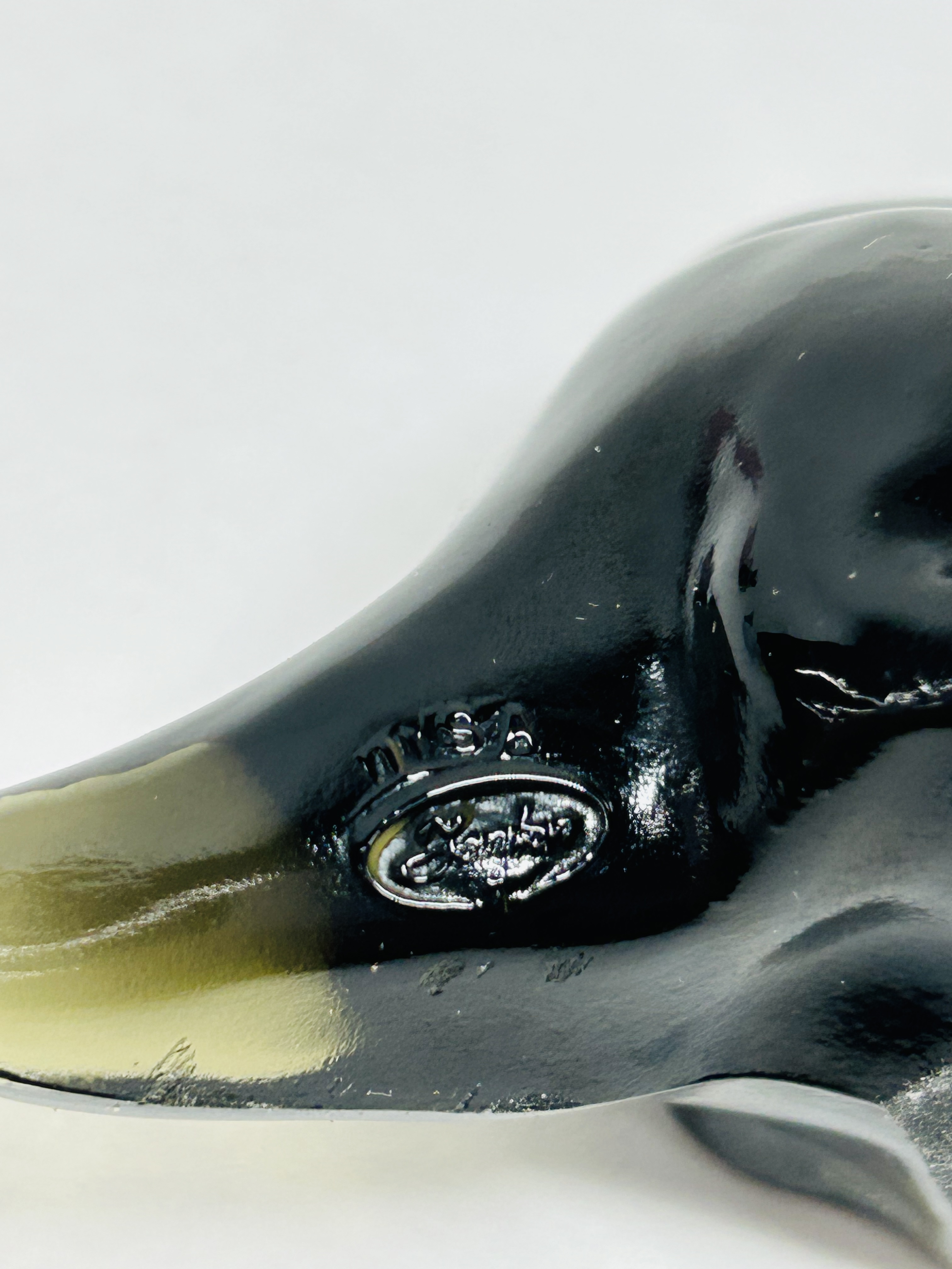 FENTON GLASS DINOSAUR FIGURINE