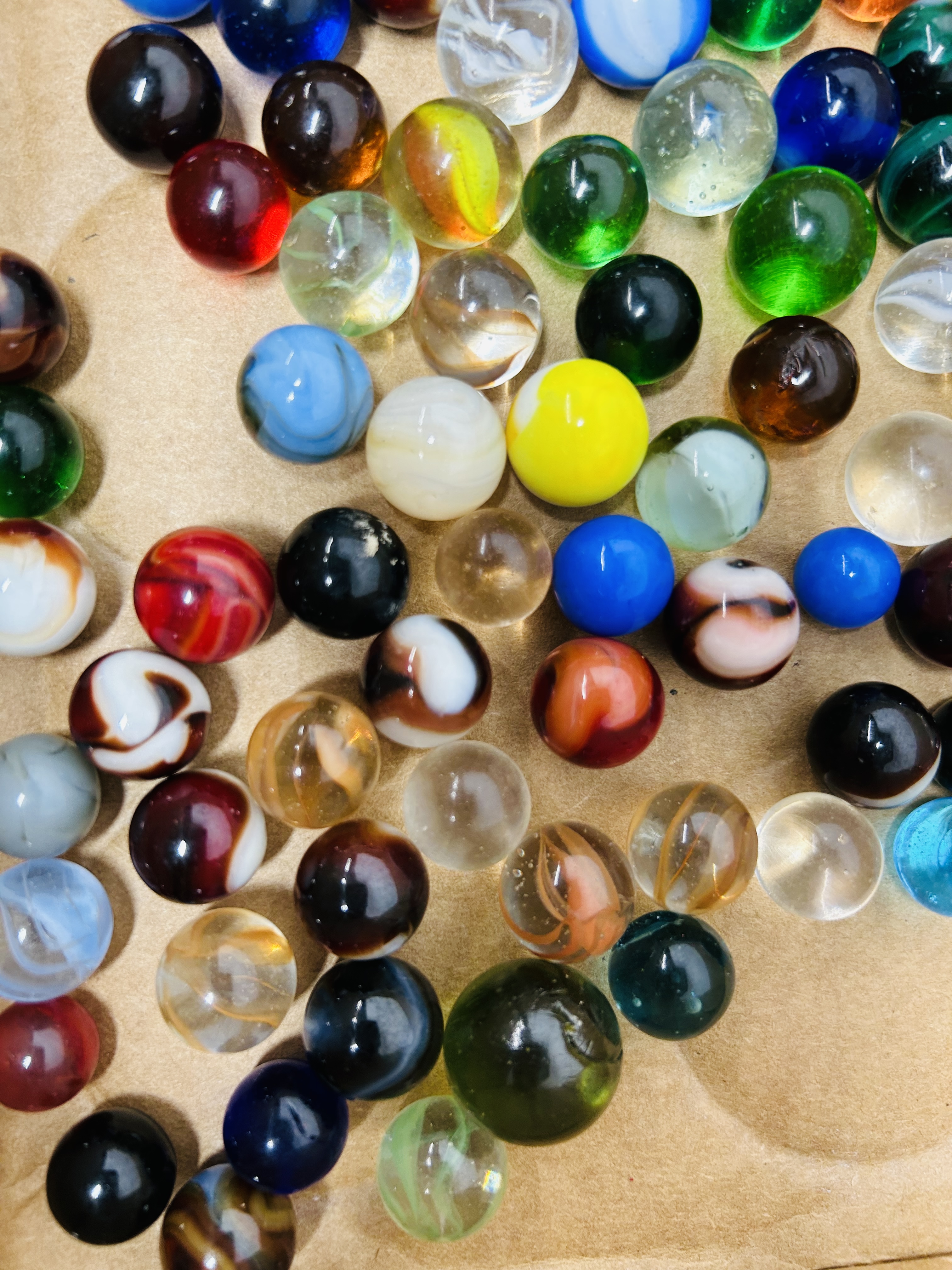ASSORTED VINTAGE MARBLE COLLECTION