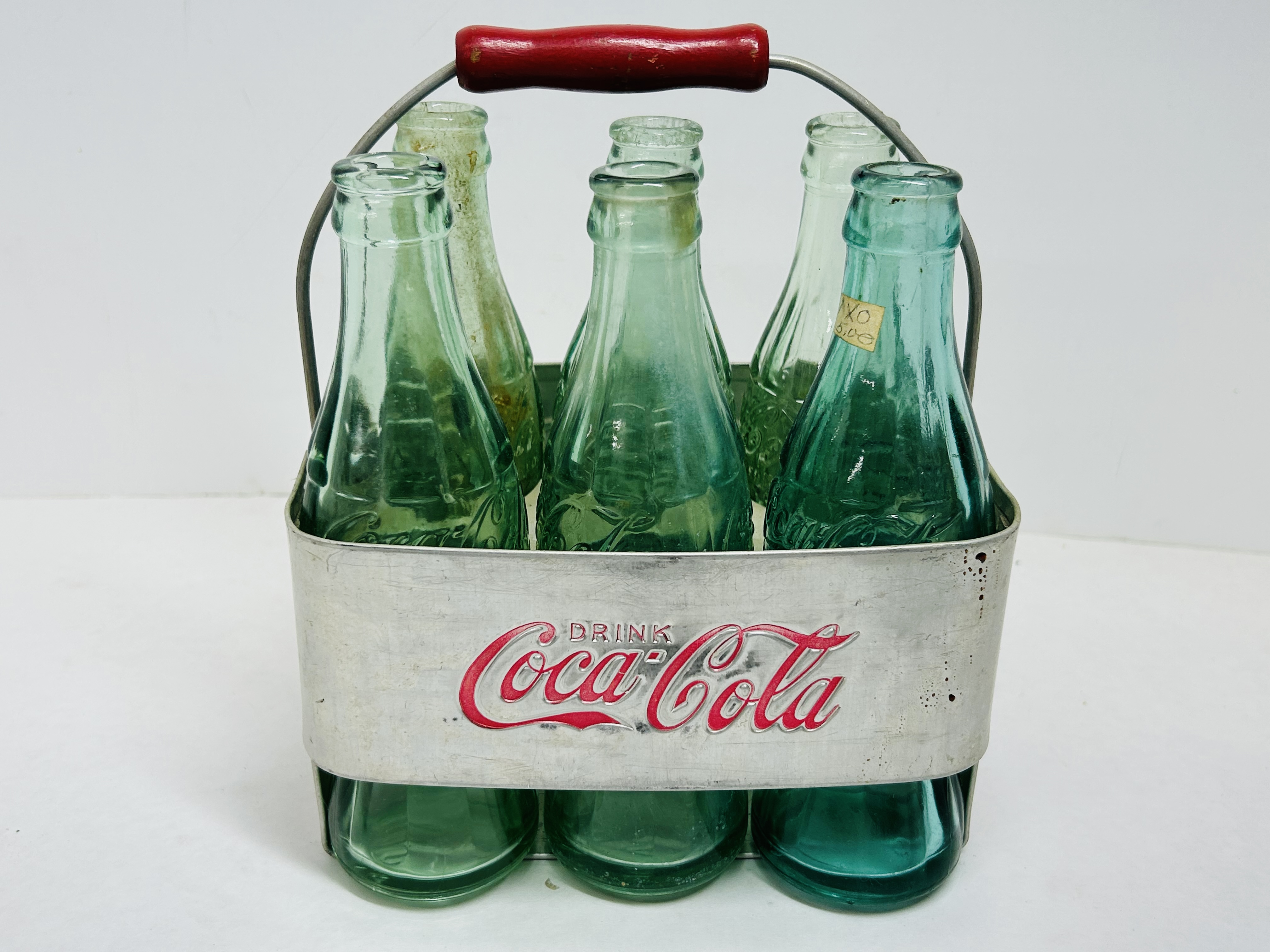 COCA-COLA ALUMINUM BOTTLE CARRIER