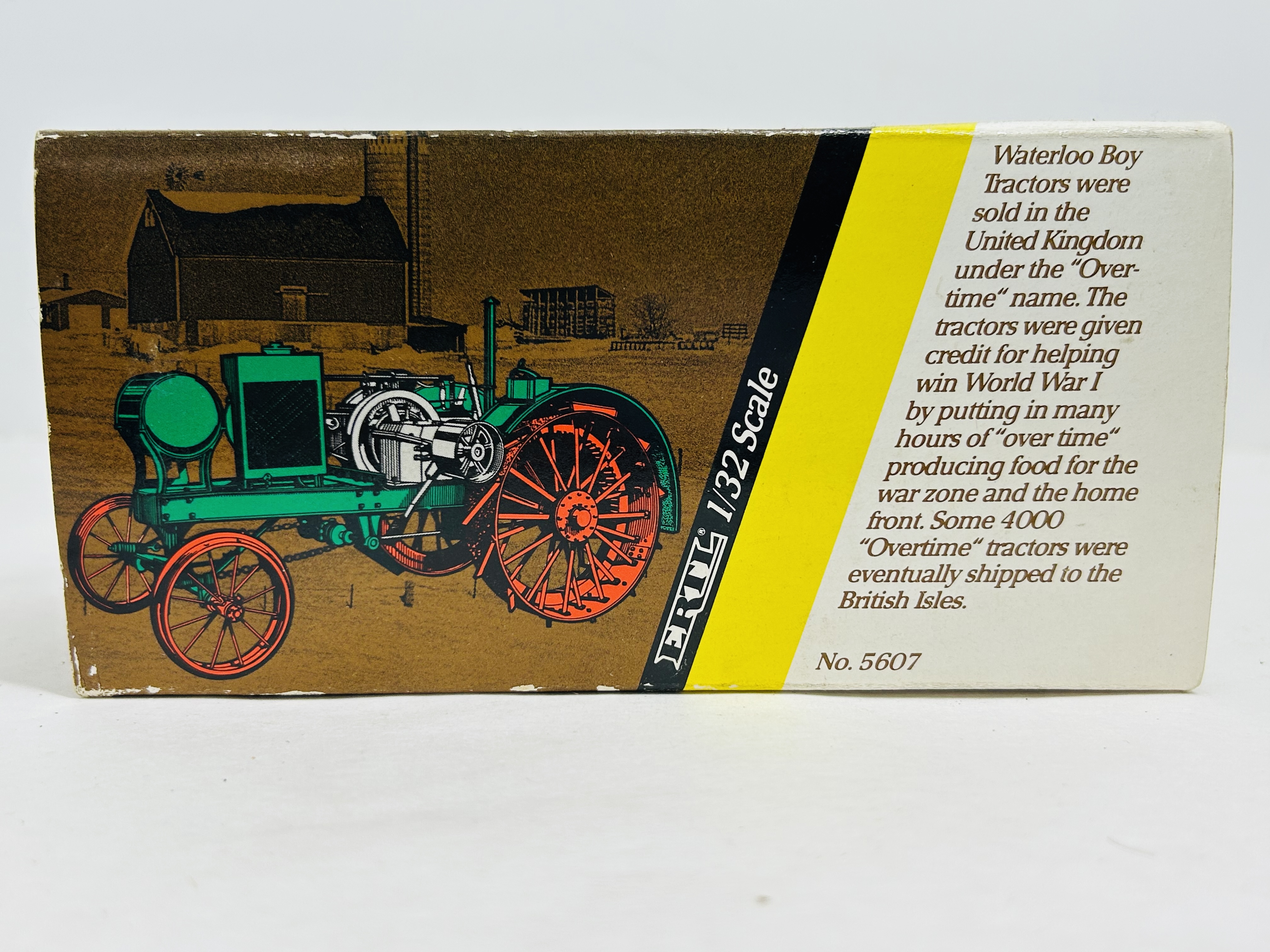 ERTL JOHN DEERE OVERTIME TRACTOR, 1990