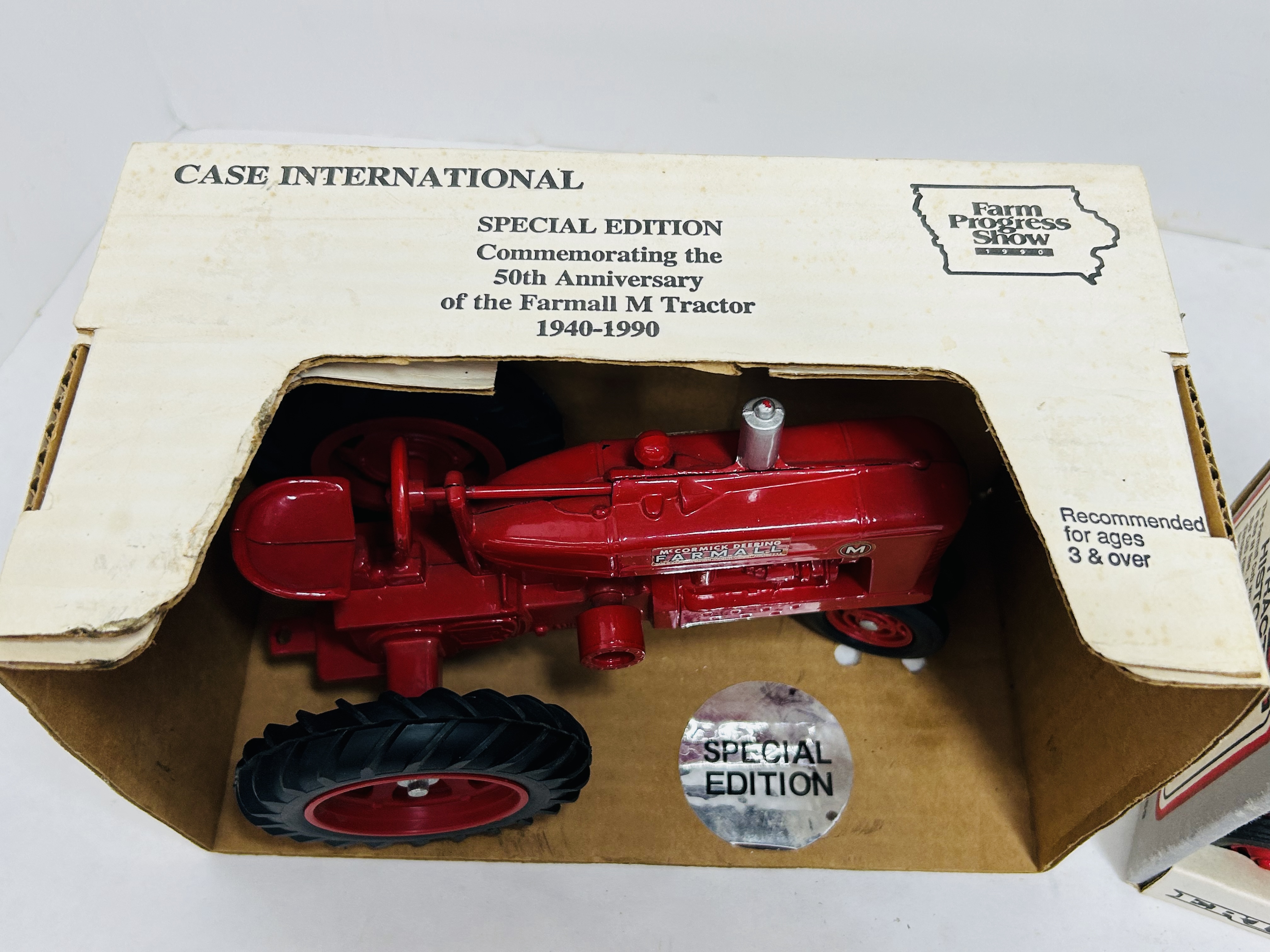 ERTL TWO FARMALL TRACTORS, 1989-1990