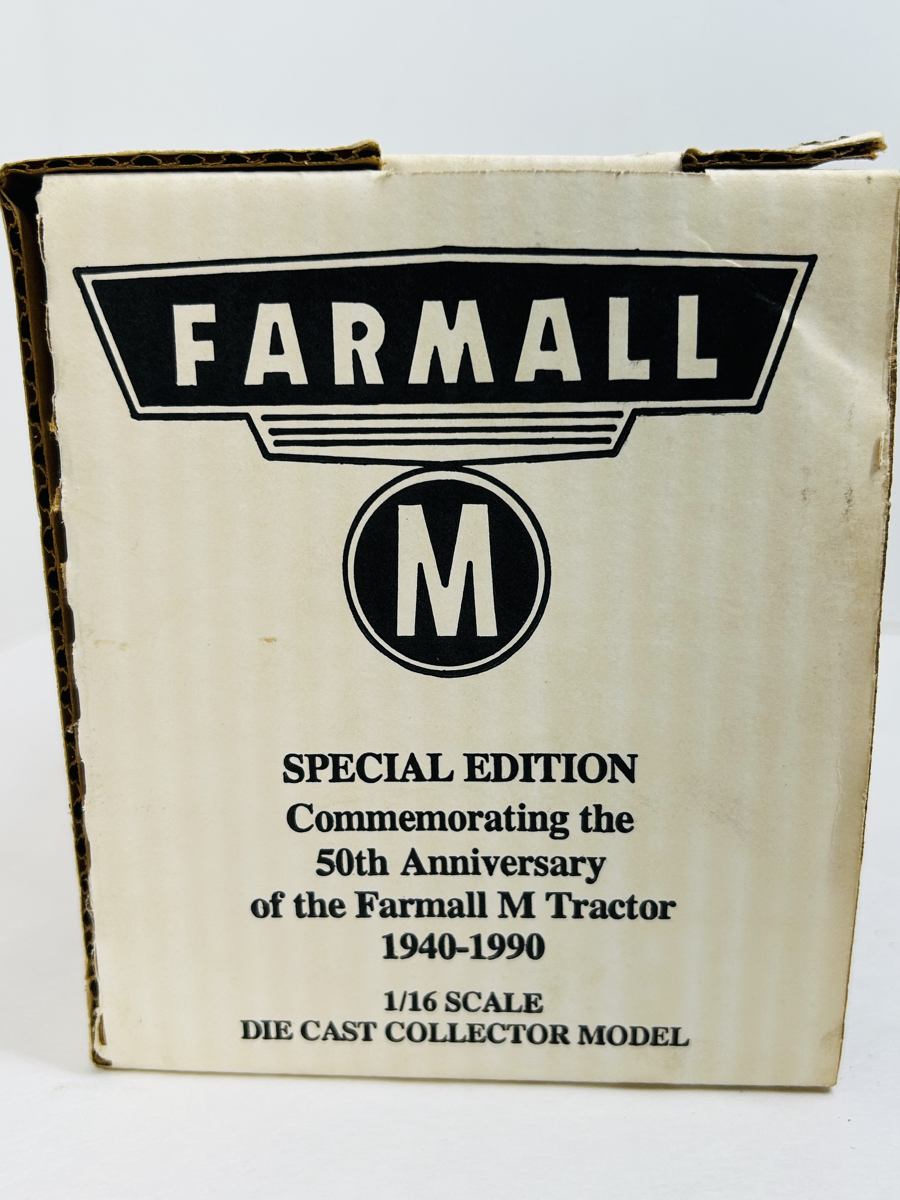 ERTL TWO FARMALL TRACTORS, 1989-1990