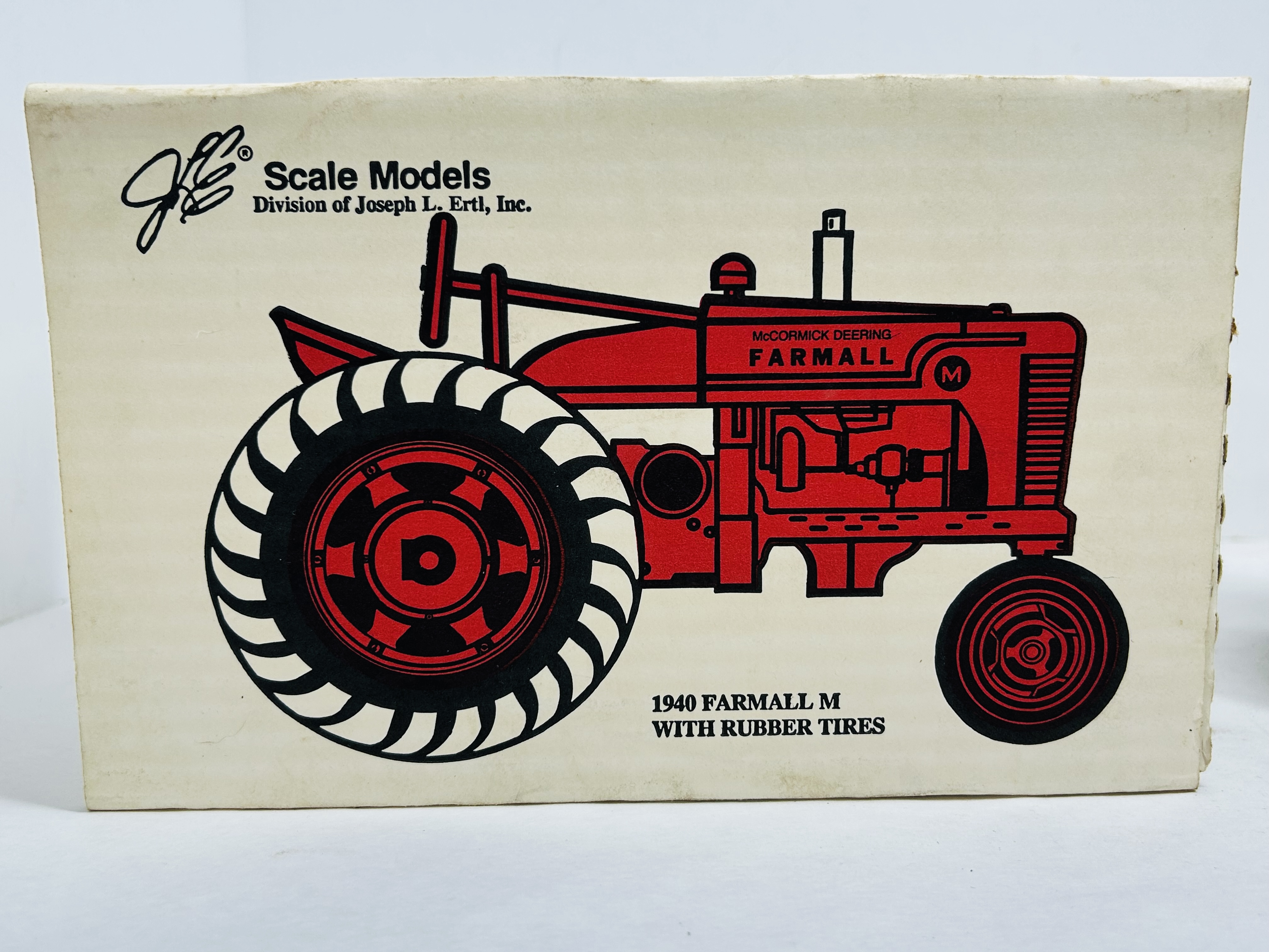 ERTL TWO FARMALL TRACTORS, 1989-1990
