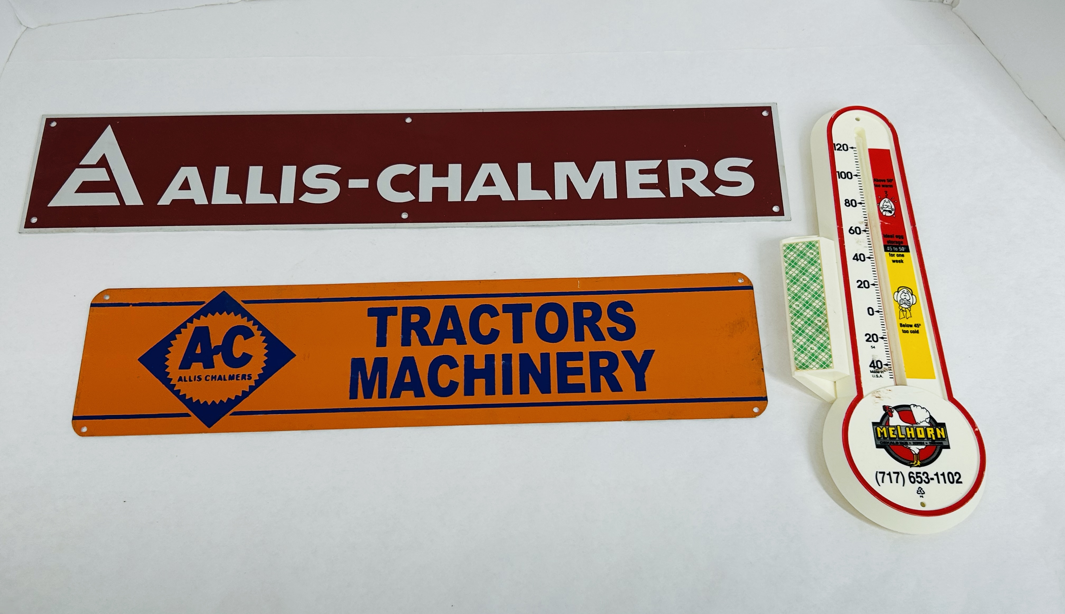ALLIS-CHALMERS AND MELHORN ADVERTISING, 20TH CENTURY