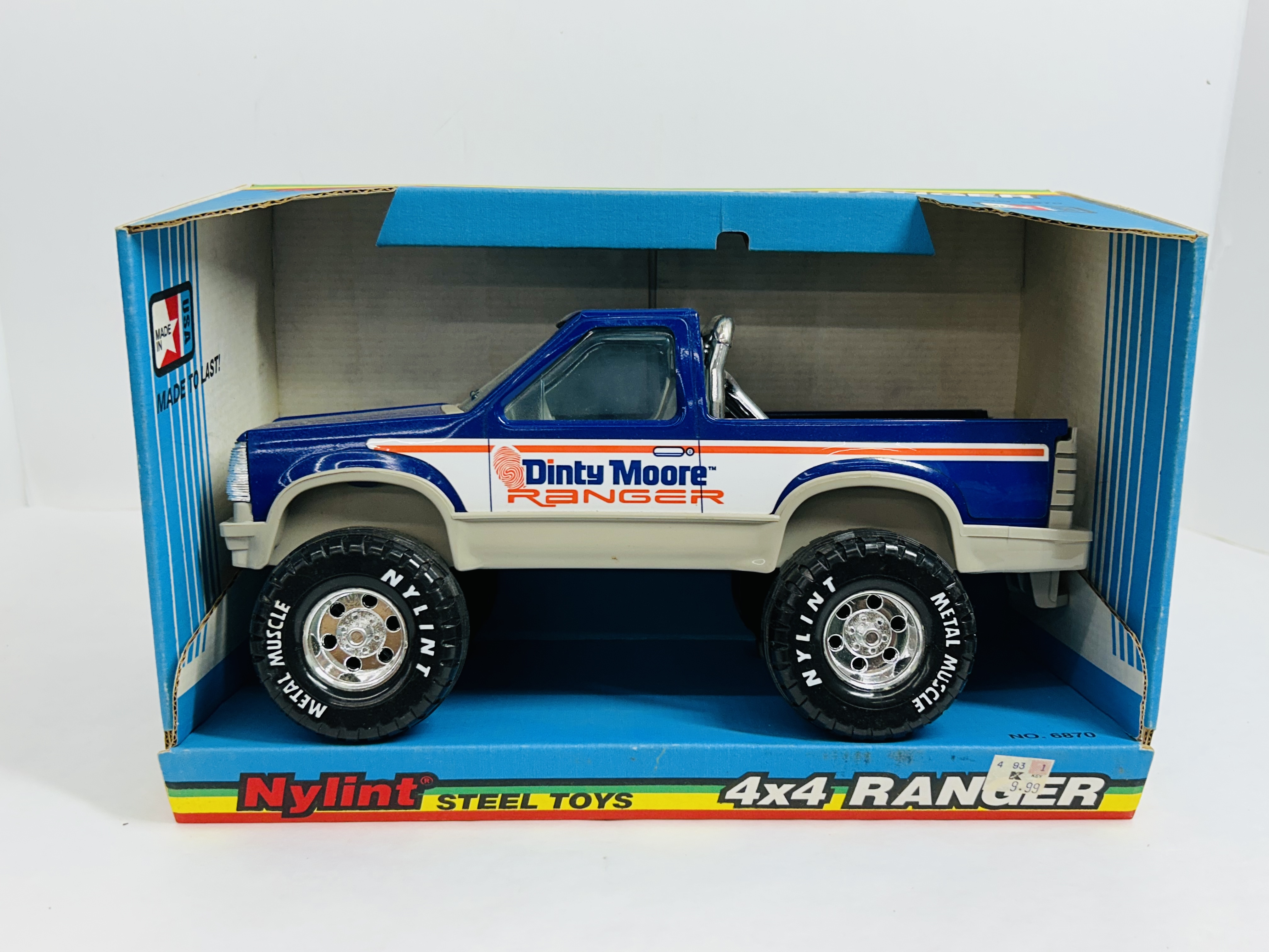 NYLINT DINTY MOORE STEEL TRUCK 1992