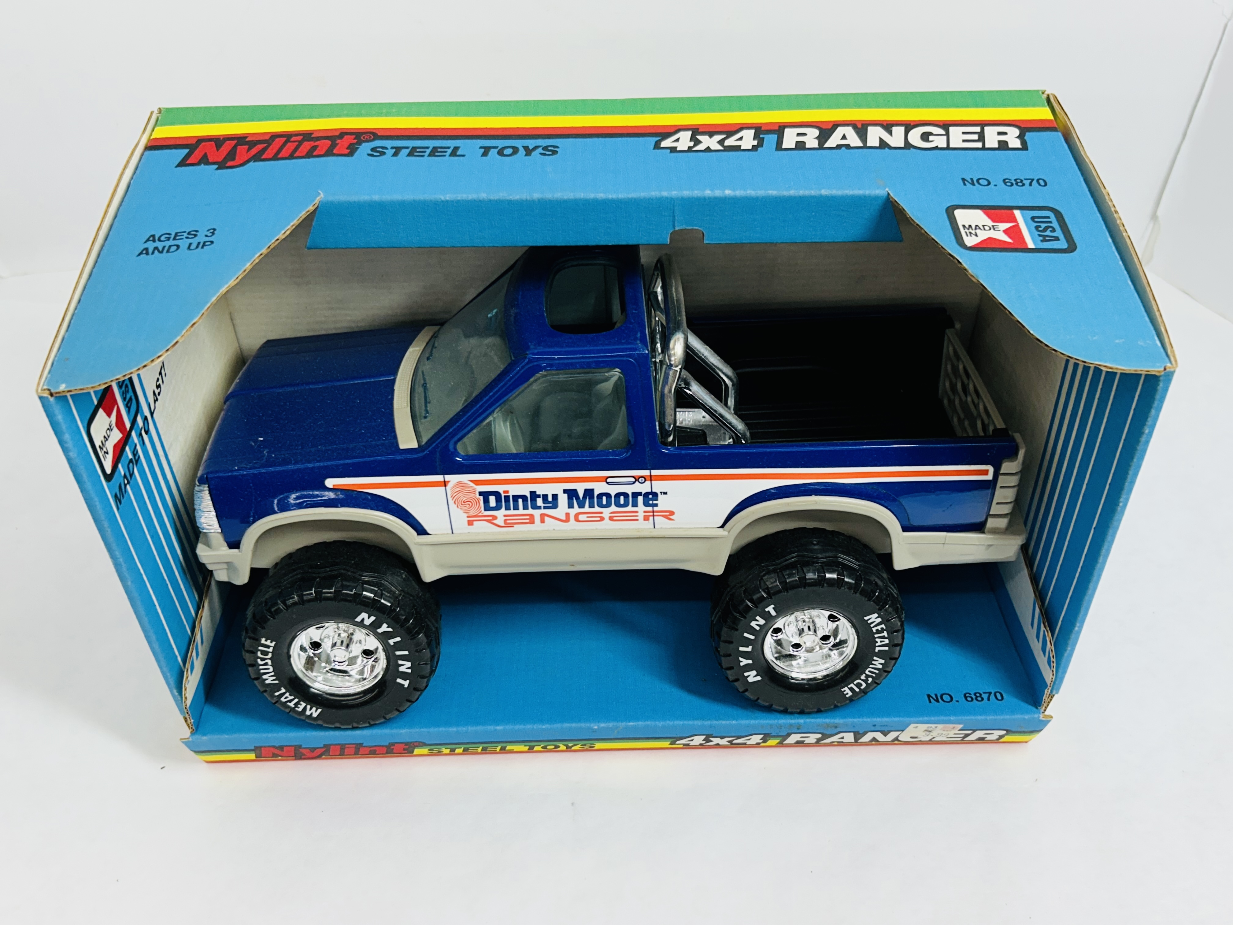 NYLINT DINTY MOORE STEEL TRUCK 1992