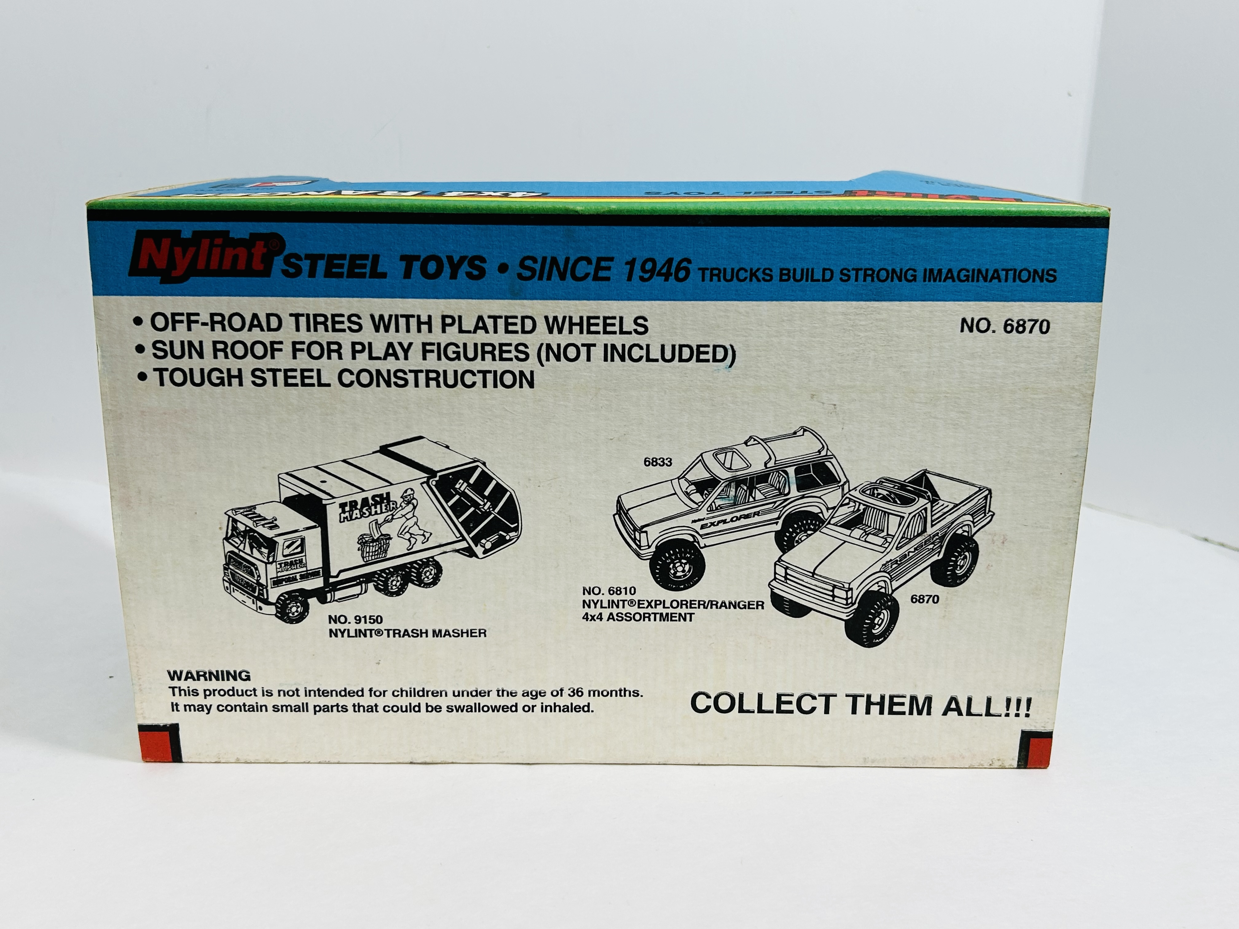 NYLINT DINTY MOORE STEEL TRUCK 1992