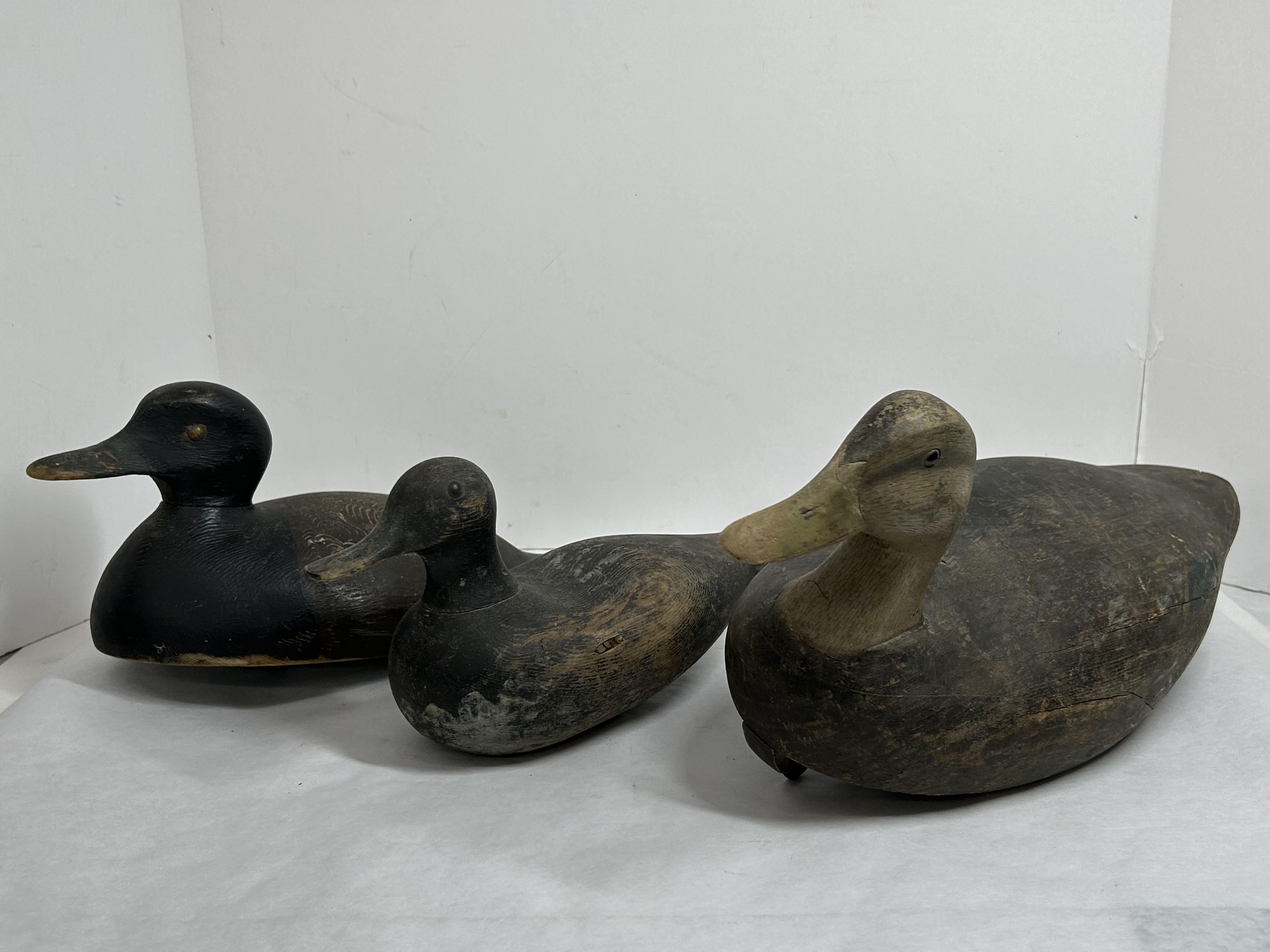 ST. CLAIR FLATS WOOD DECOYS, 1920