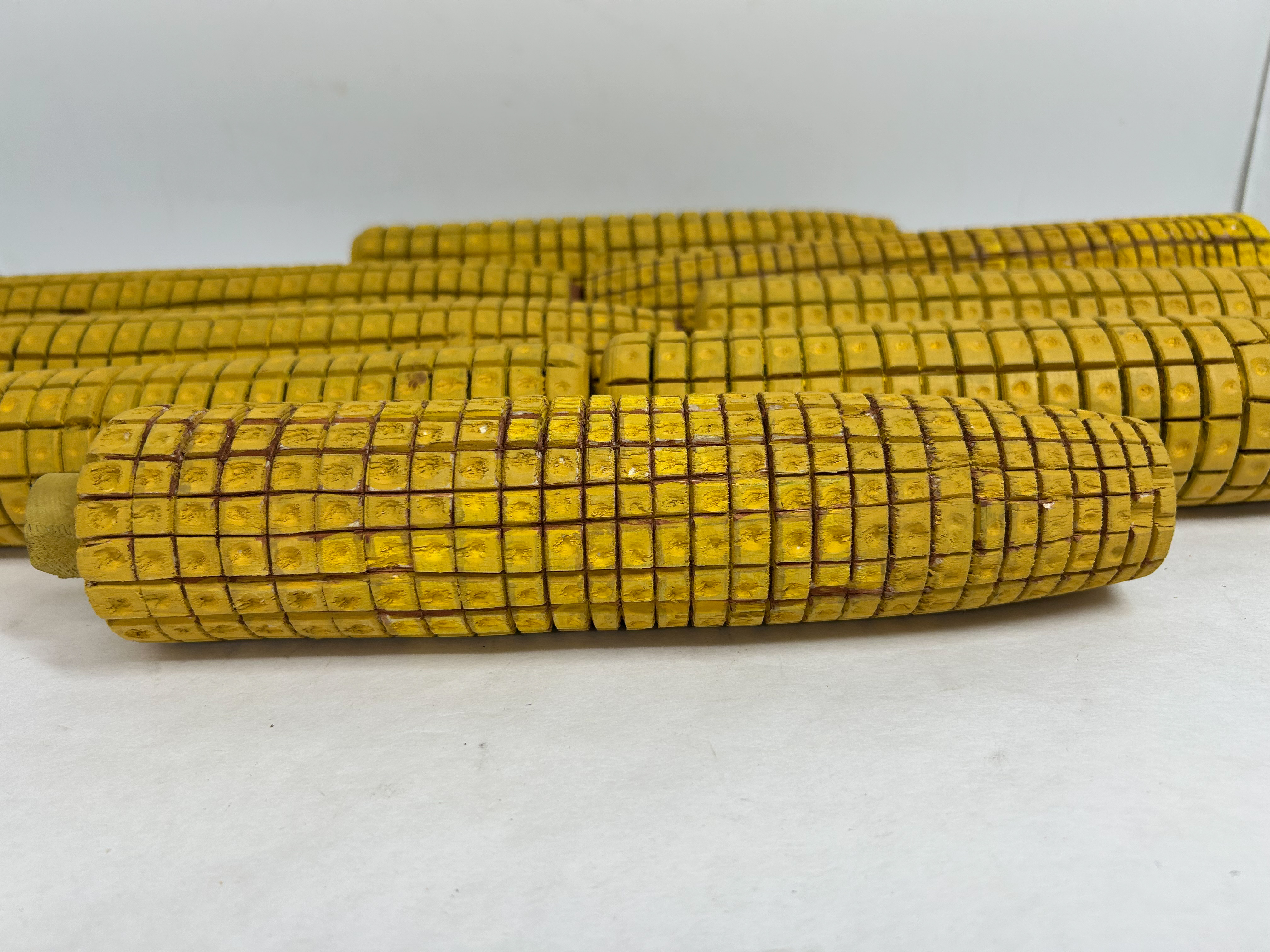 COBB CO. WOODEN CORN DECOYS, MID-20TH CENTURY