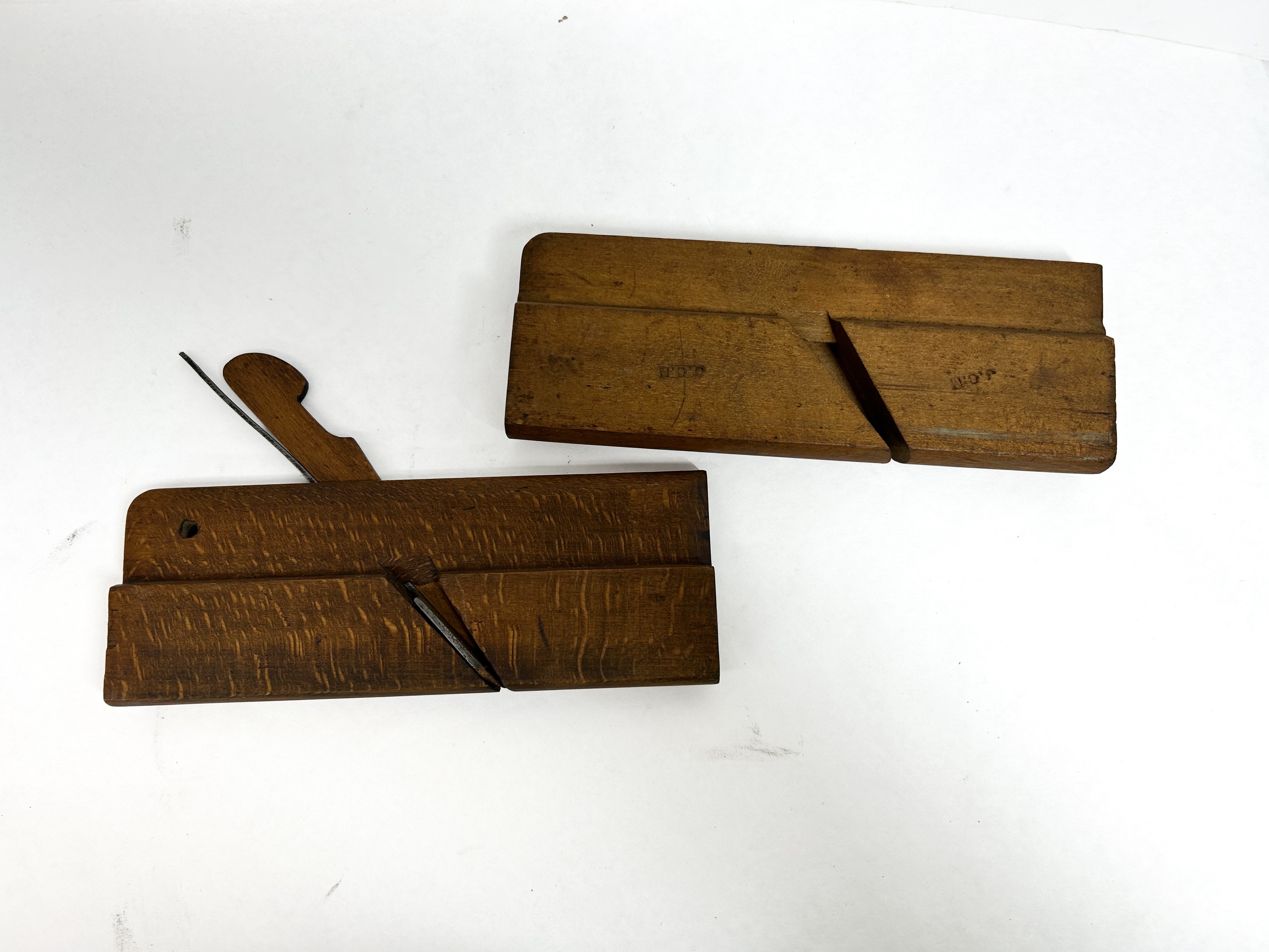 TWO OAK AND HARDWOOD PLANES