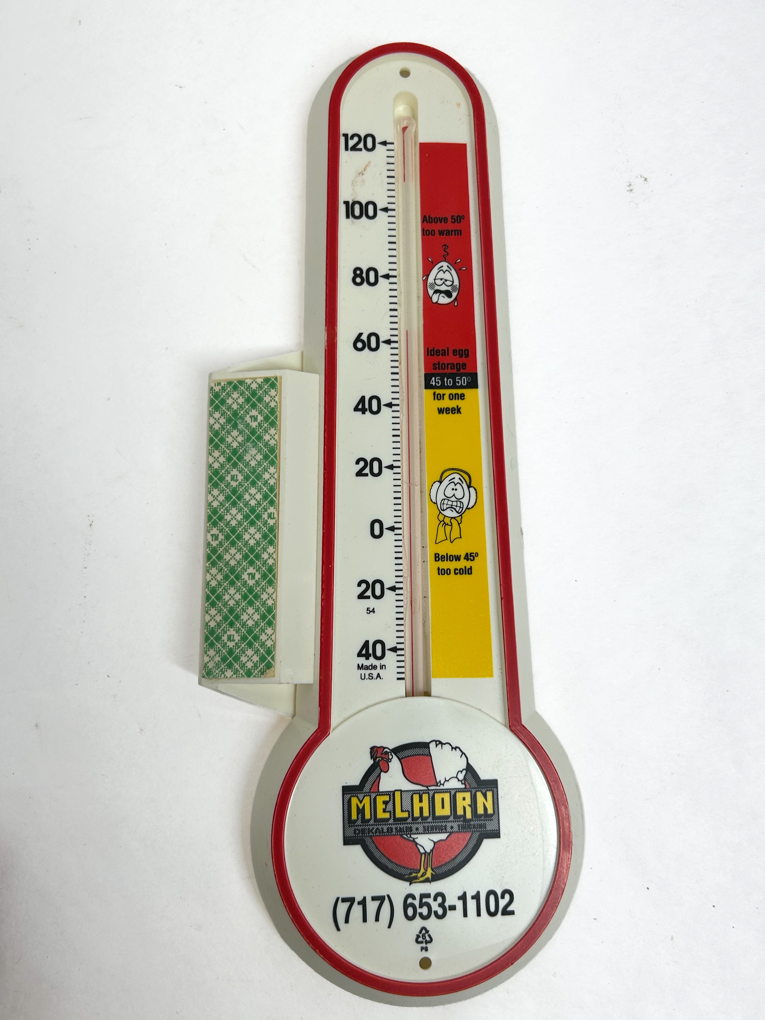 7UP AND MELHORN ADVERTISING THERMOMETERS
