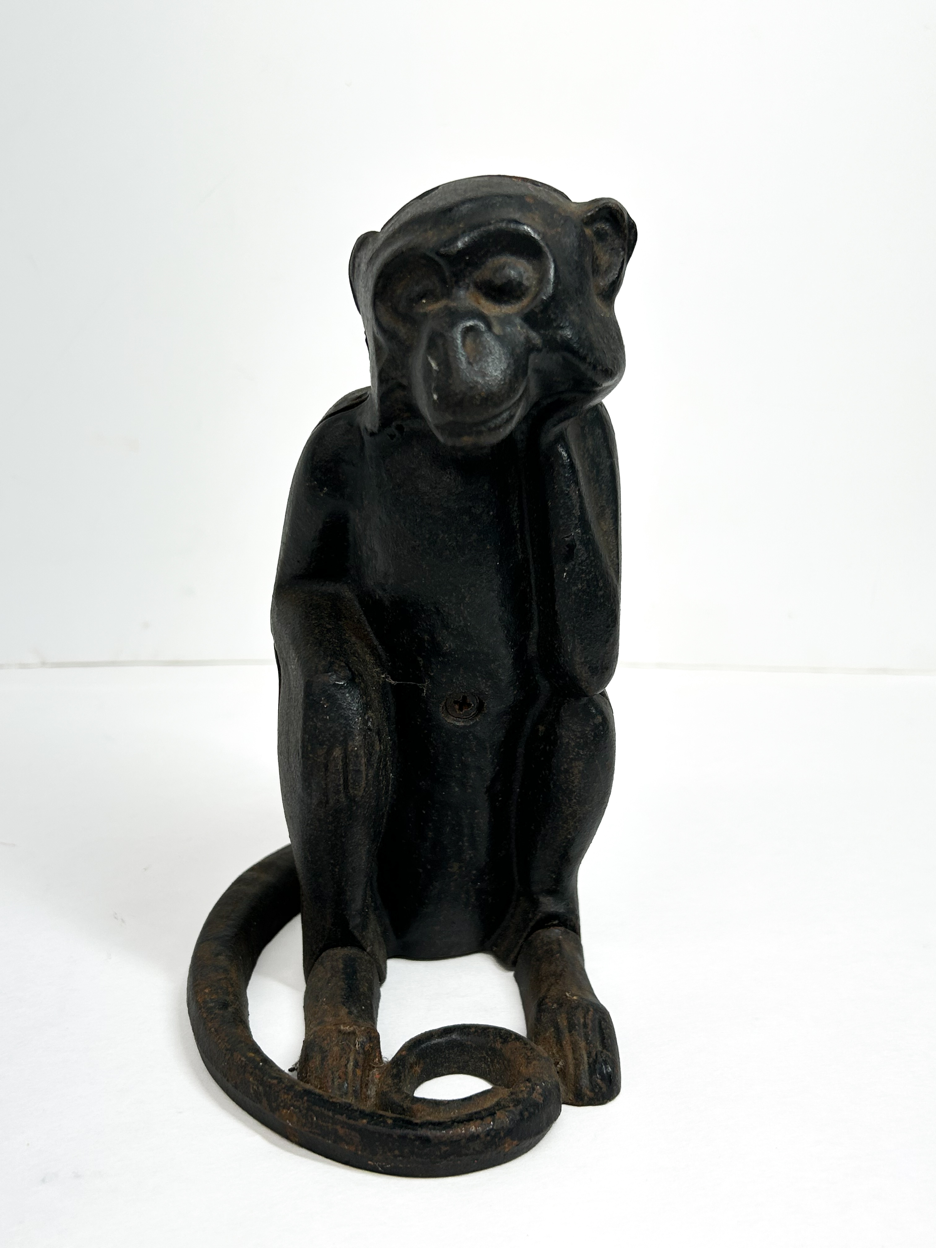 CAST IRON MONKEY STILL BANK