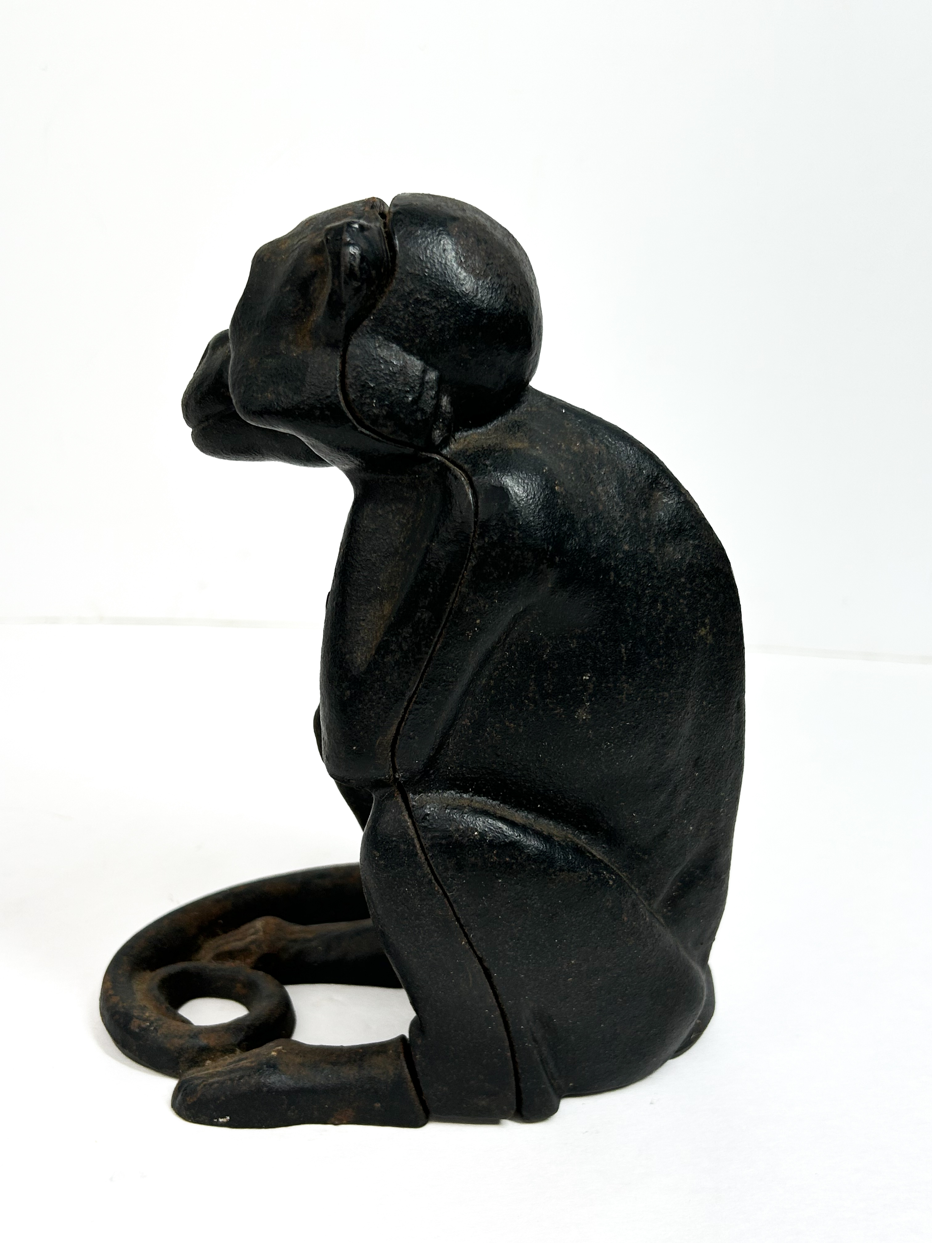 CAST IRON MONKEY STILL BANK