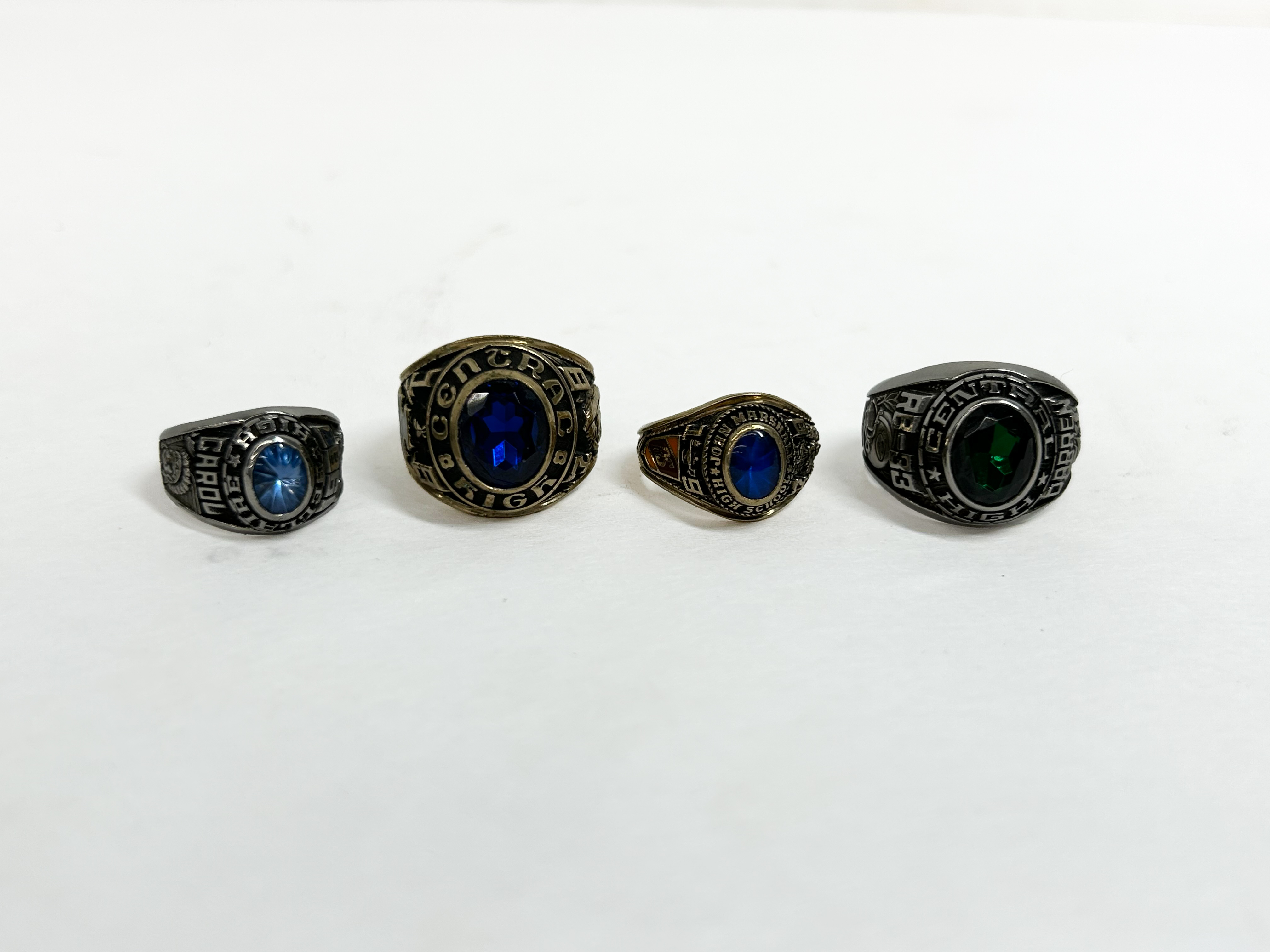 ARTCARVED AND ASSORTED CLASS RINGS, 1969-1986