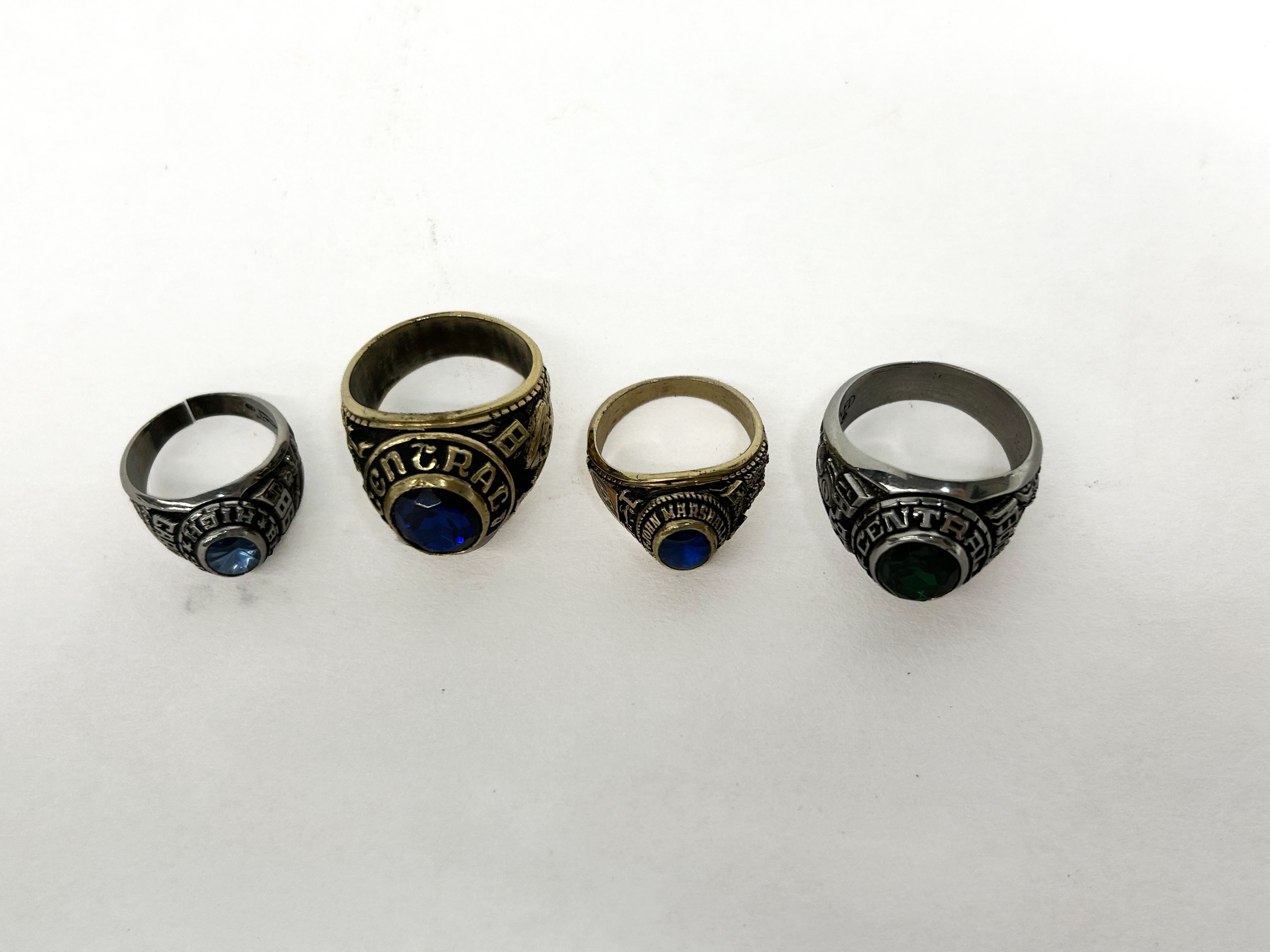ARTCARVED AND ASSORTED CLASS RINGS, 1969-1986