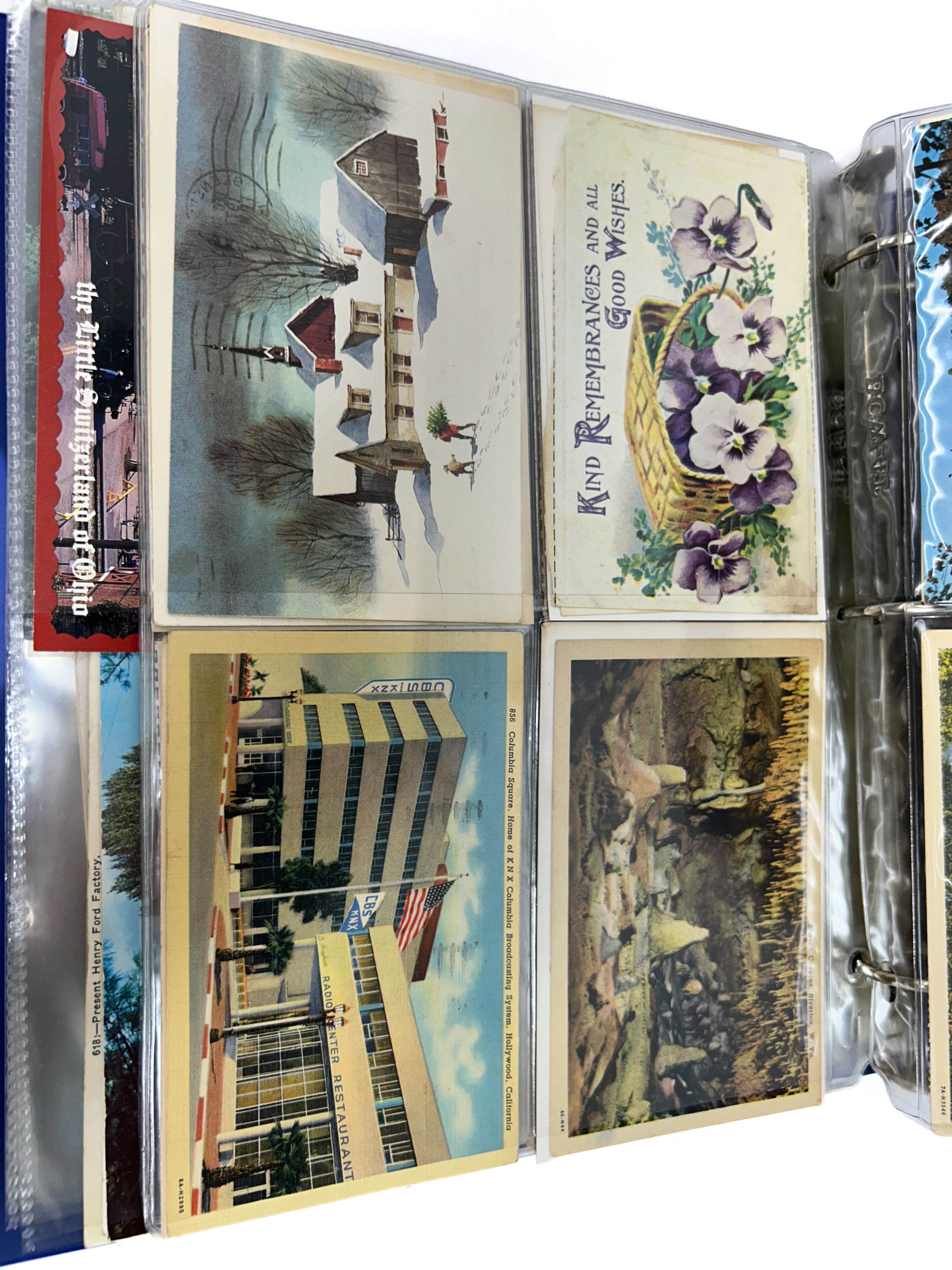 AMERICANA VINTAGE POSTCARD COLLECTION, 20TH CENTURY