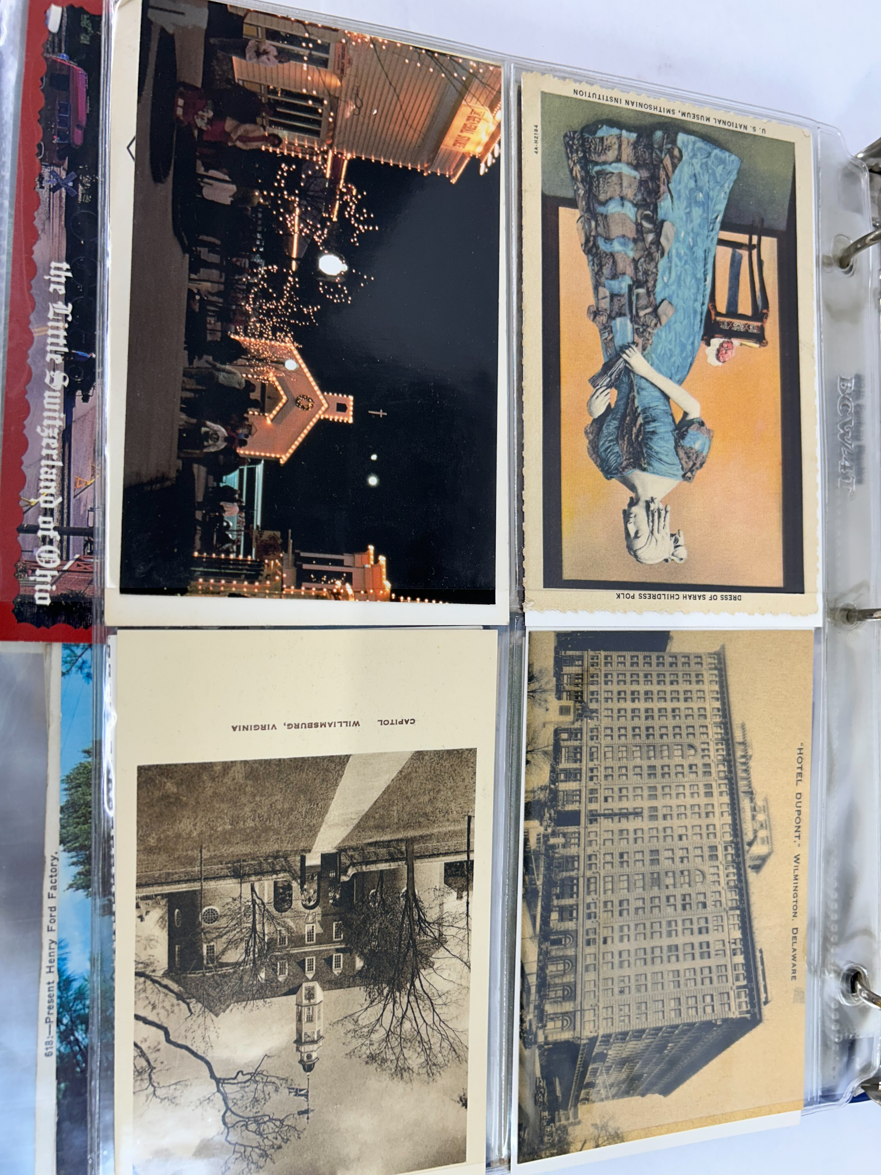 AMERICANA VINTAGE POSTCARD COLLECTION, 20TH CENTURY