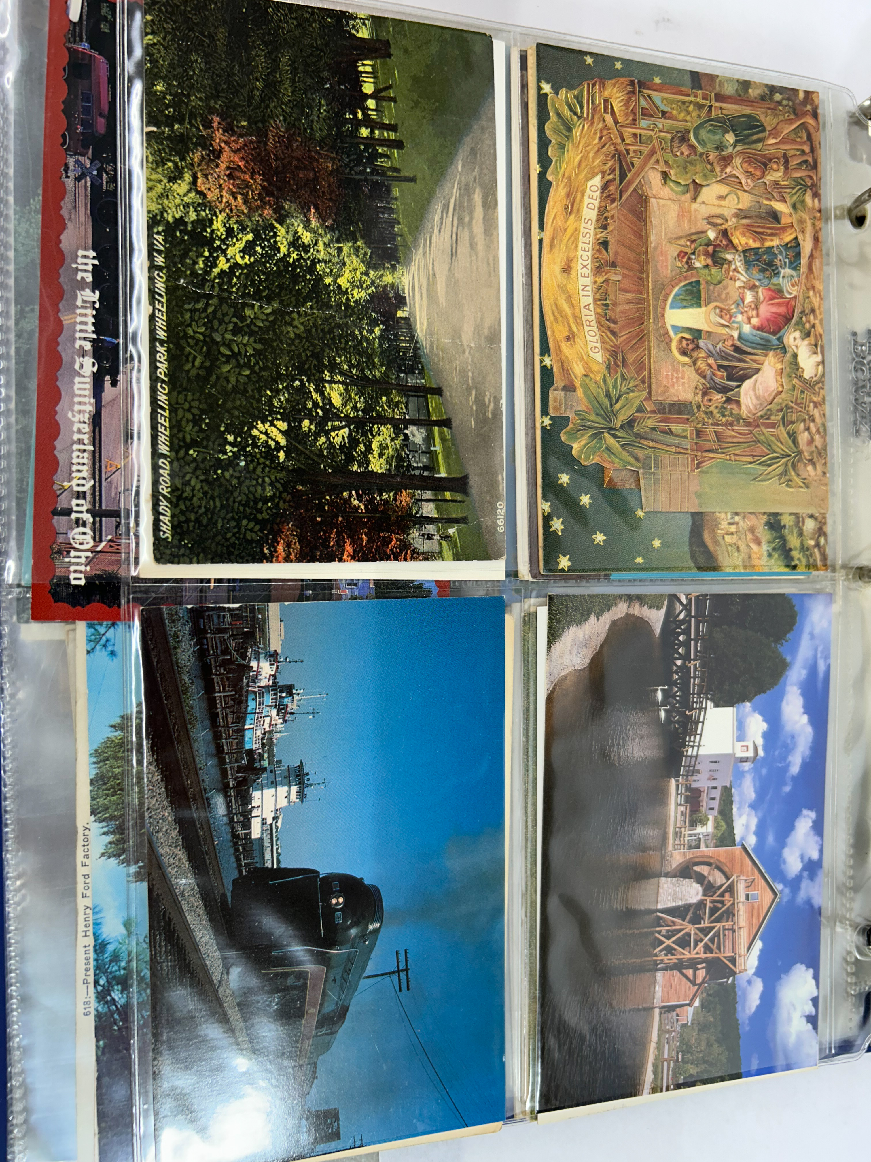 AMERICANA VINTAGE POSTCARD COLLECTION, 20TH CENTURY