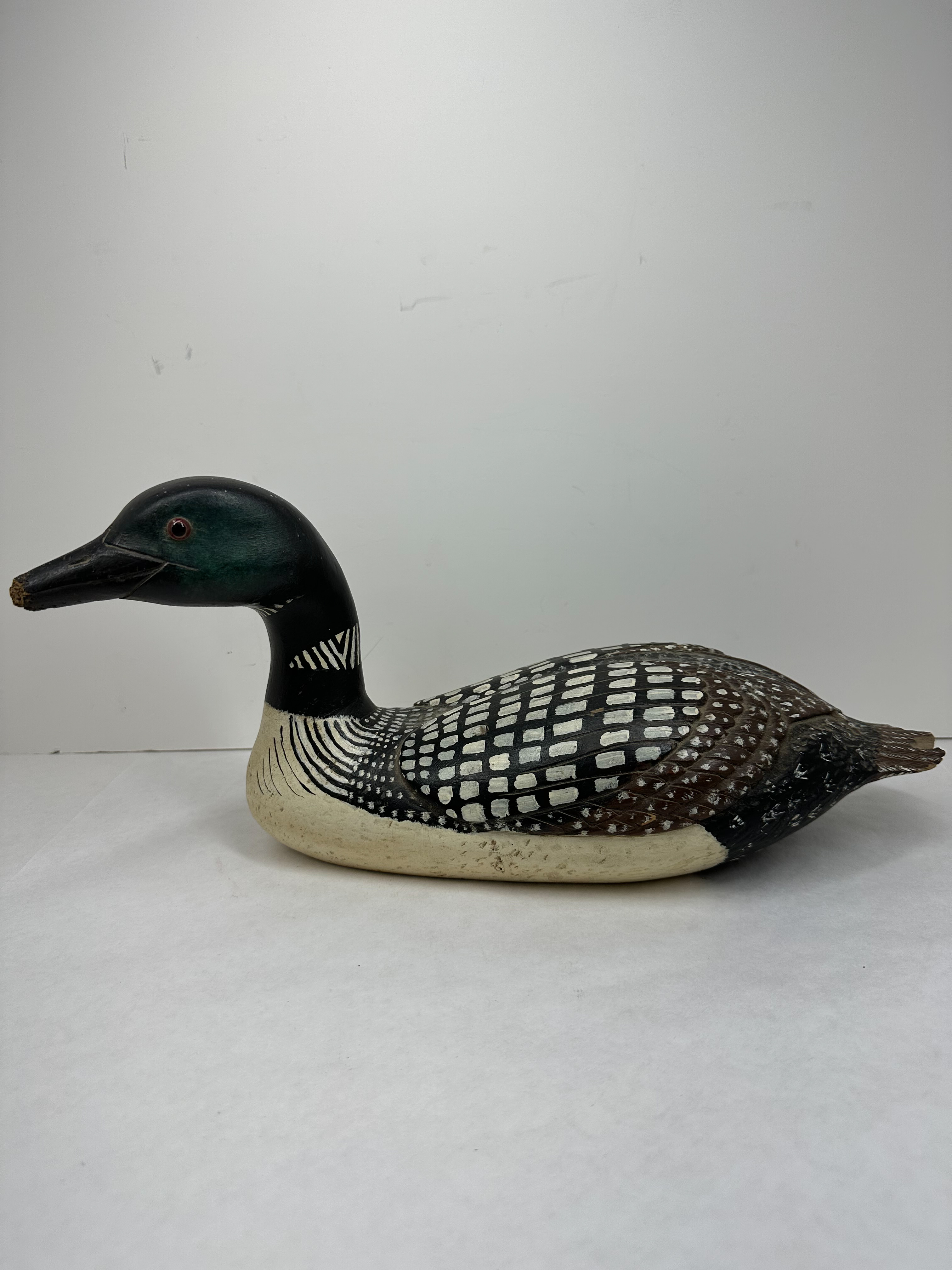 BEIER AND LOON WOODEN DECOYS, 20TH CENTURY