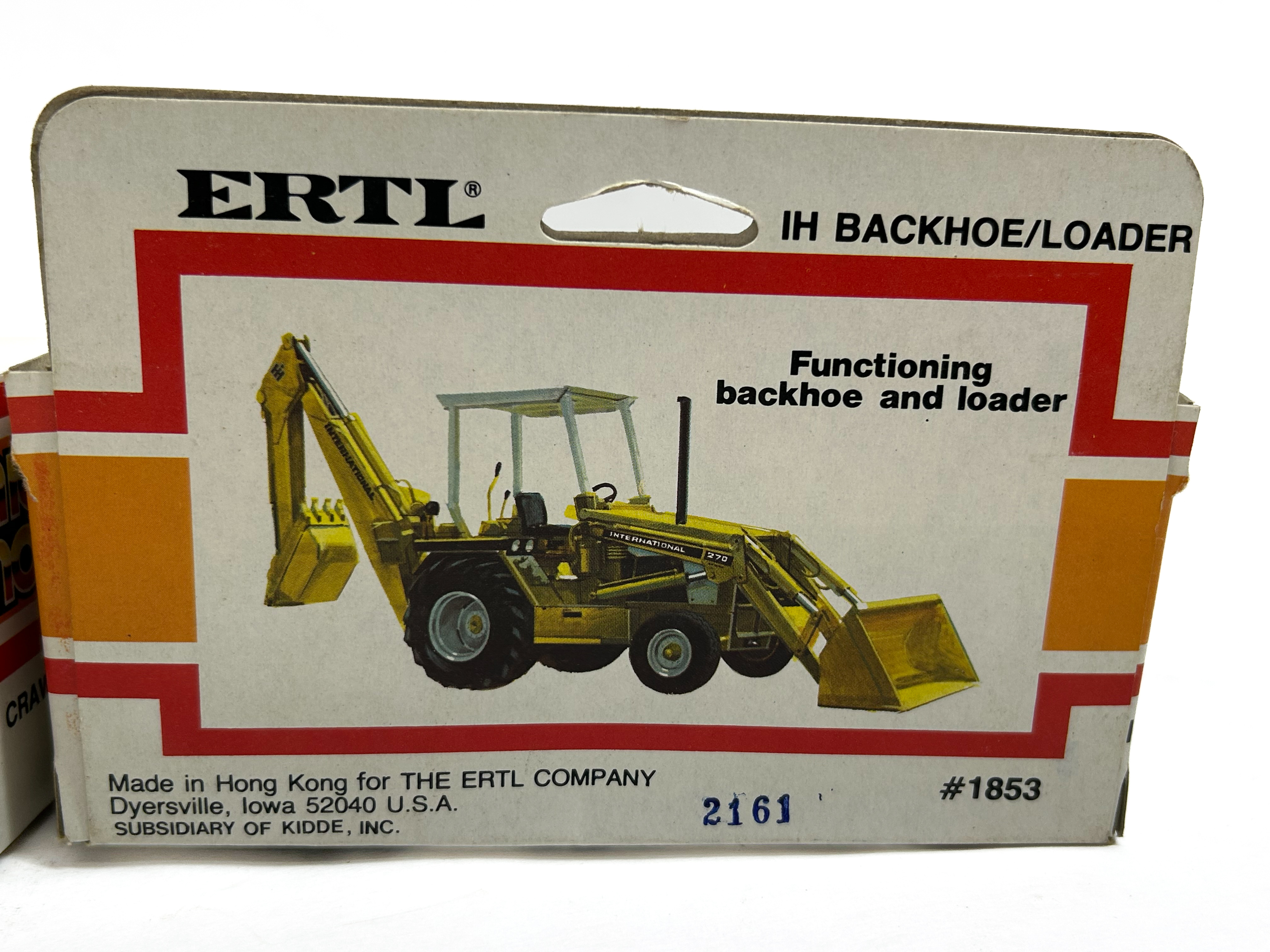 ERTL INTERNATIONAL HARVESTER DIE-CAST VEHICLES, 1984