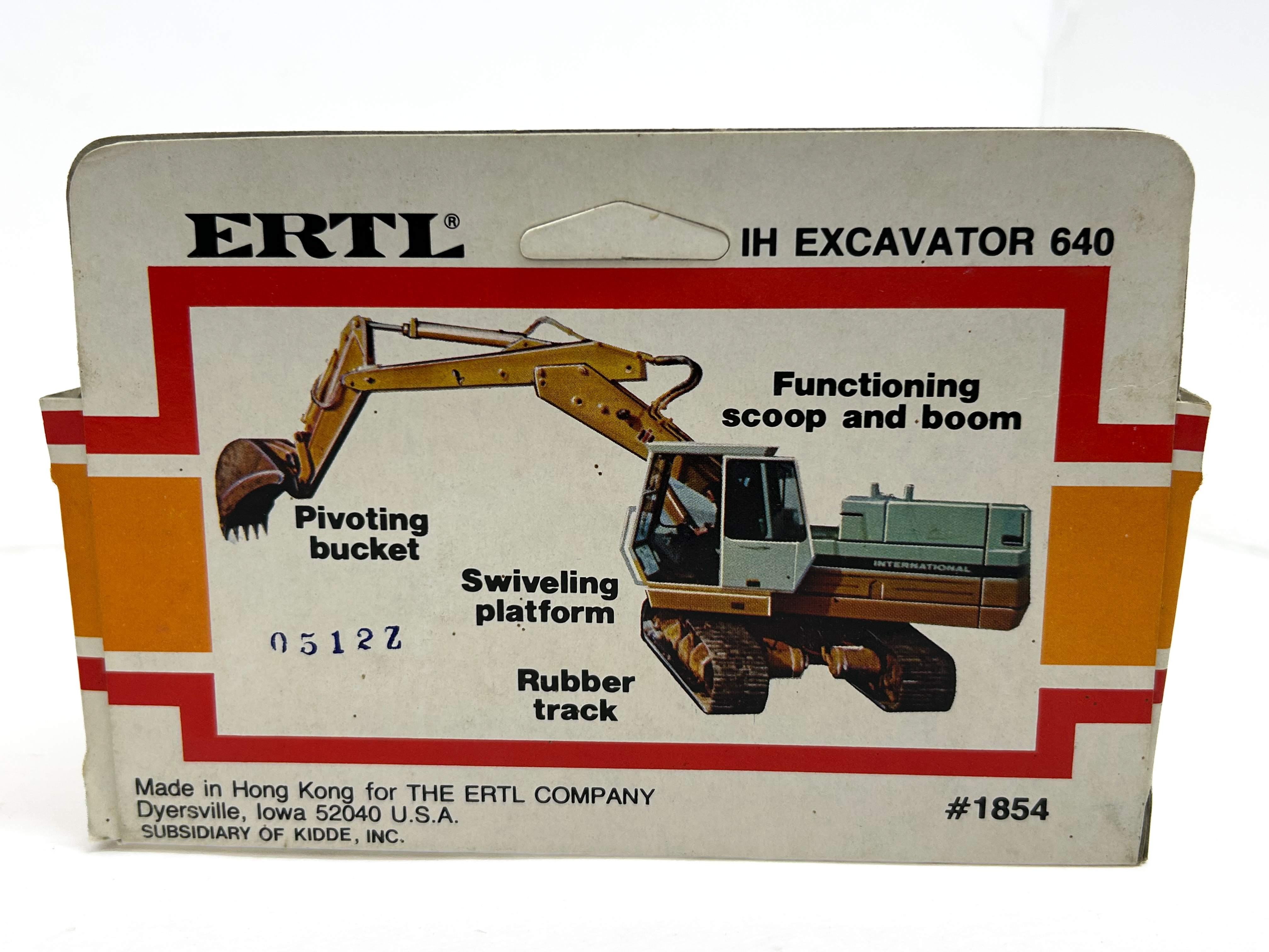 ERTL Mighty Movers International Harvester 1/64 Scale Construction Vehicles