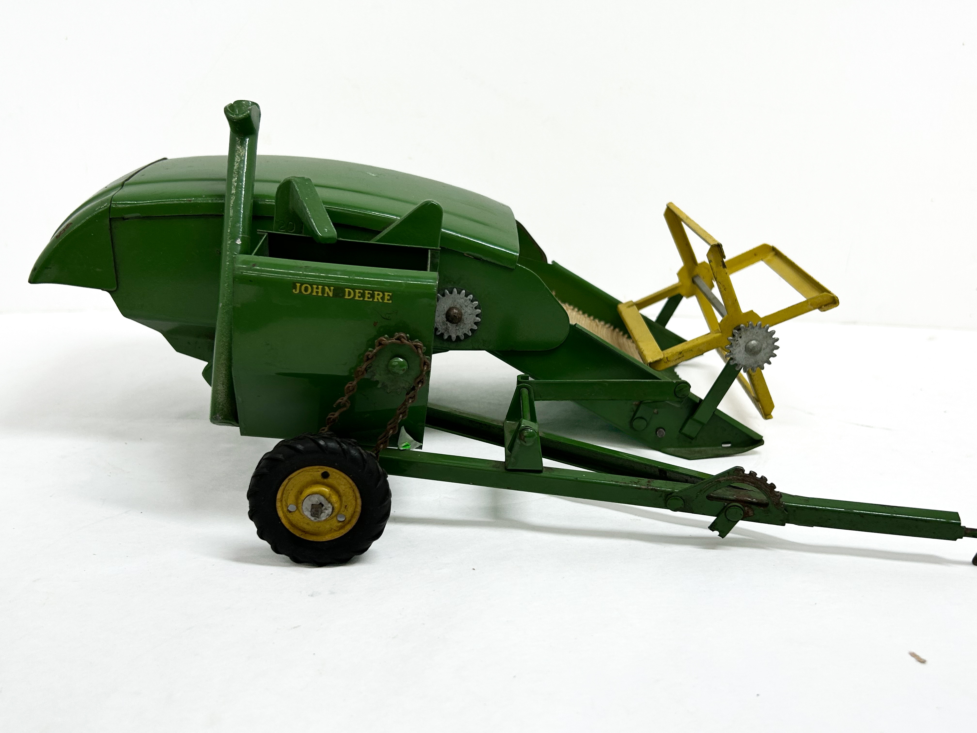 Eska John Deere Model 12A Pull Type Combine Harvester Toy