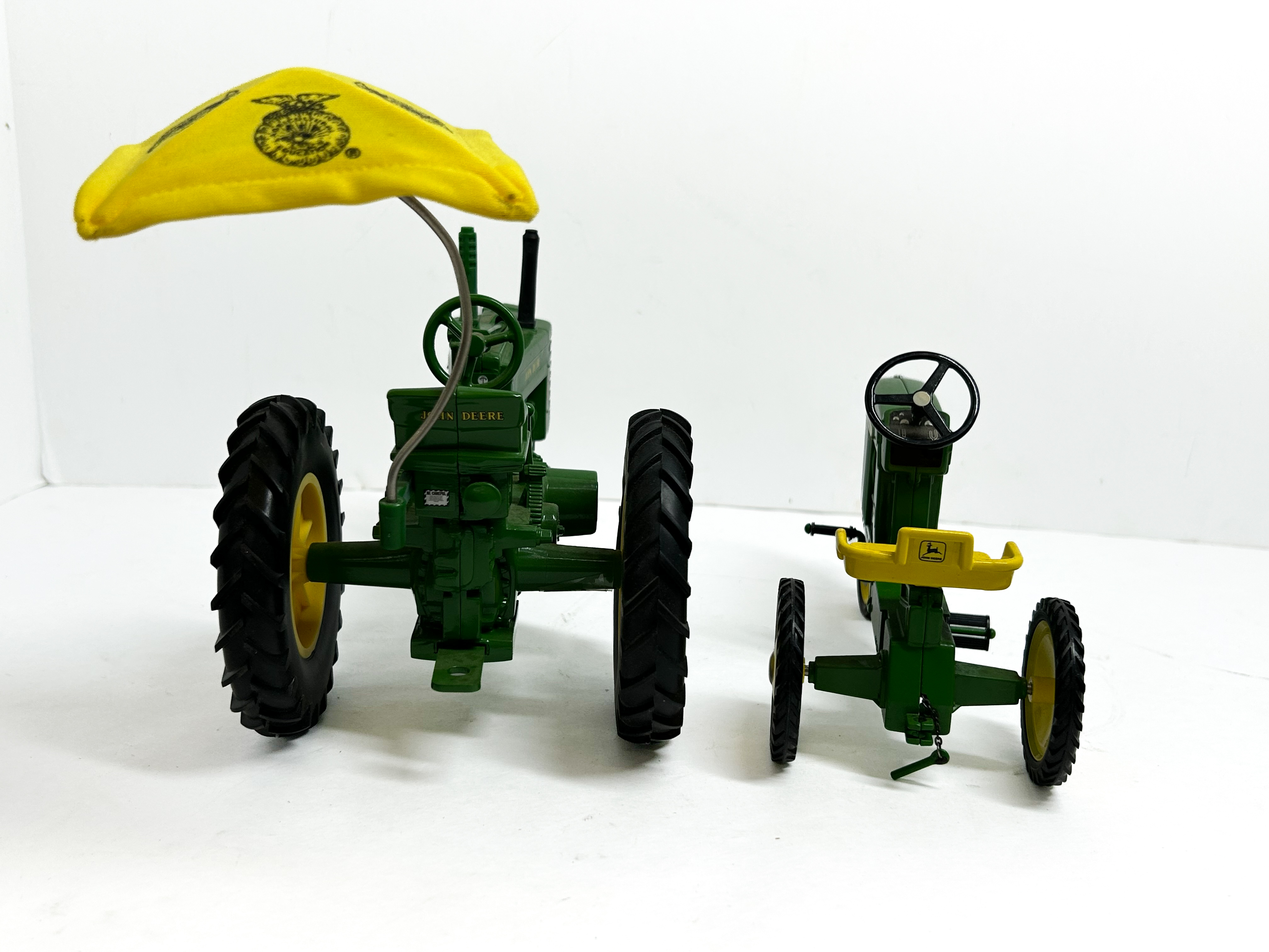 Ertl John Deere Model G and Model 20 Die-Cast Toy Tractors